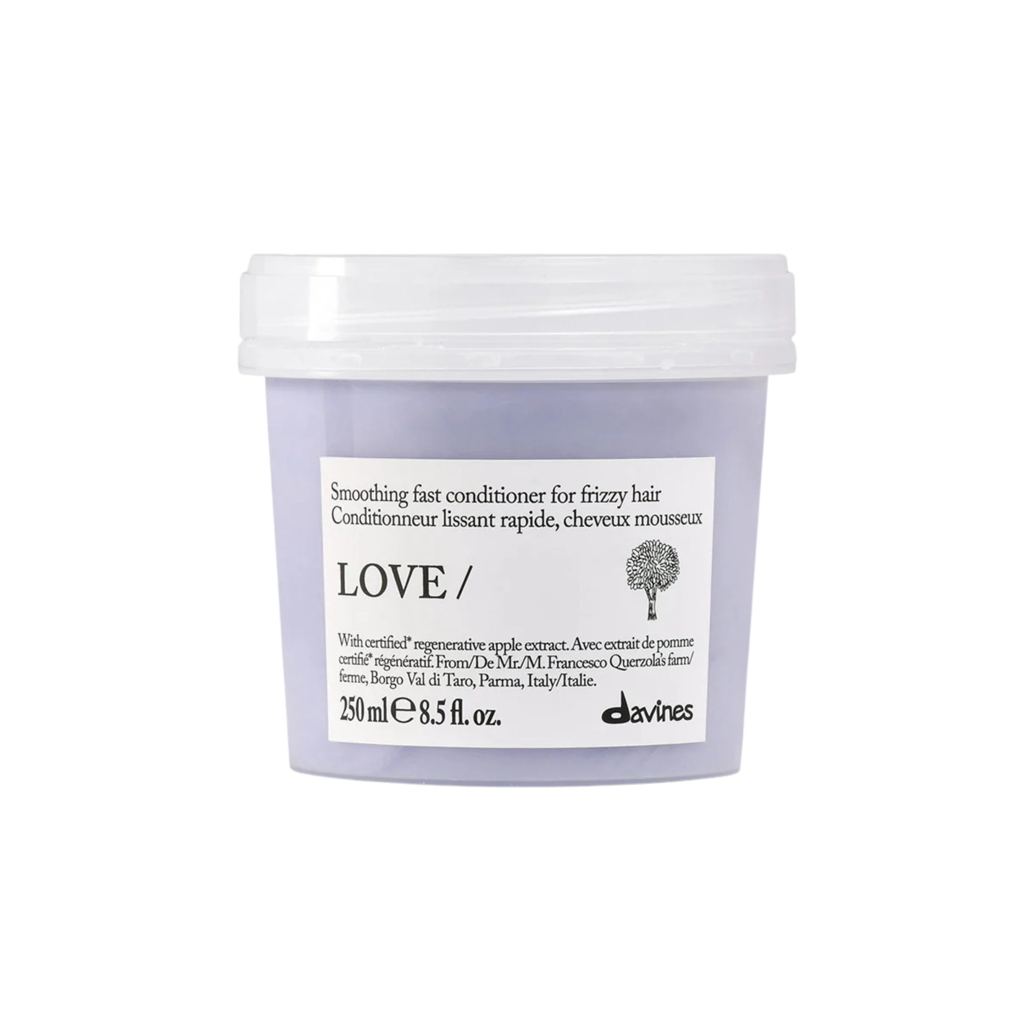 Davines. Revitalisant Lissant Rapide Cheveux Rebelles LOVE SMOOTHING - 250 ml