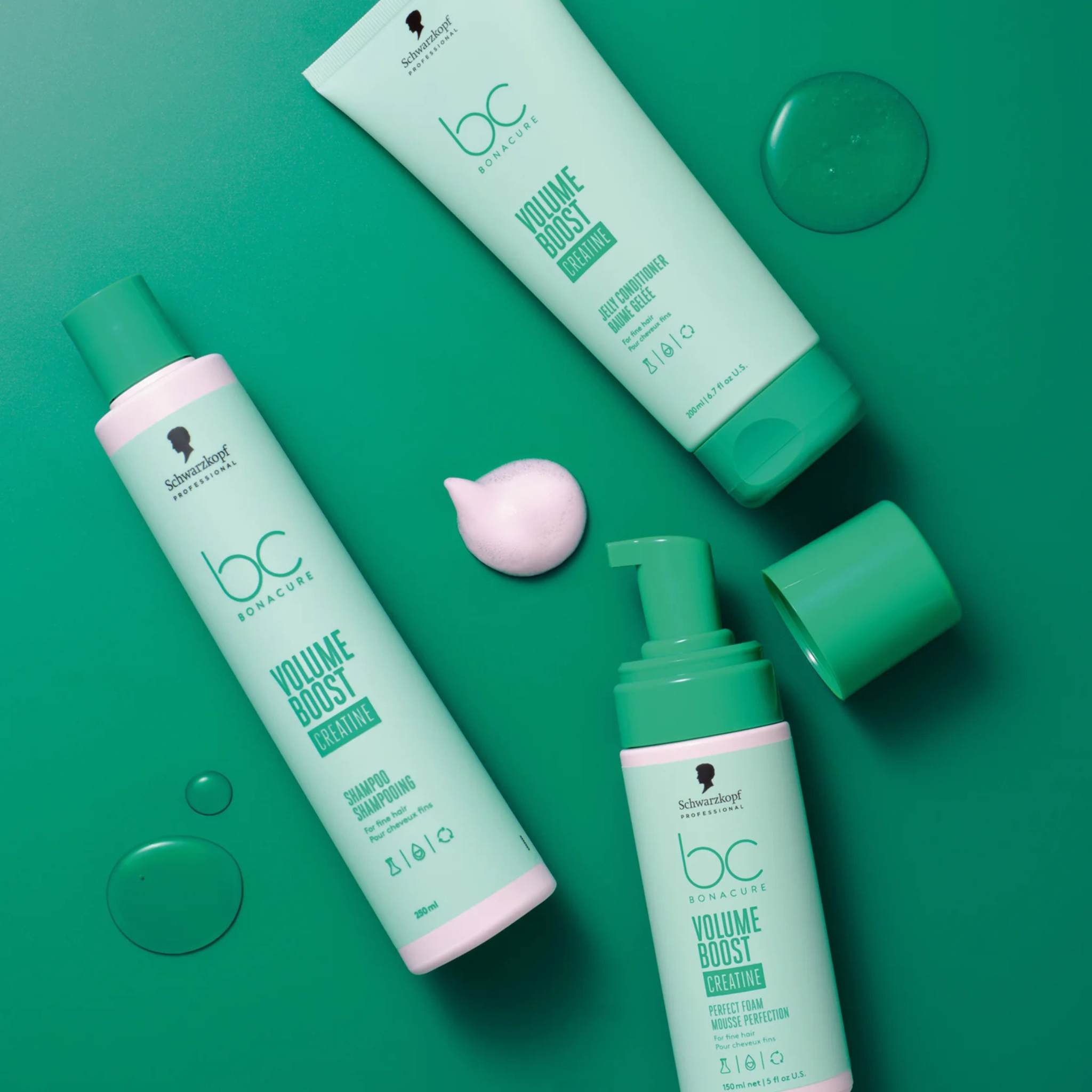 Schwarzkopf. Mousse Perfection Cheveux Fins Bonacure Volume Boost - 150 ml