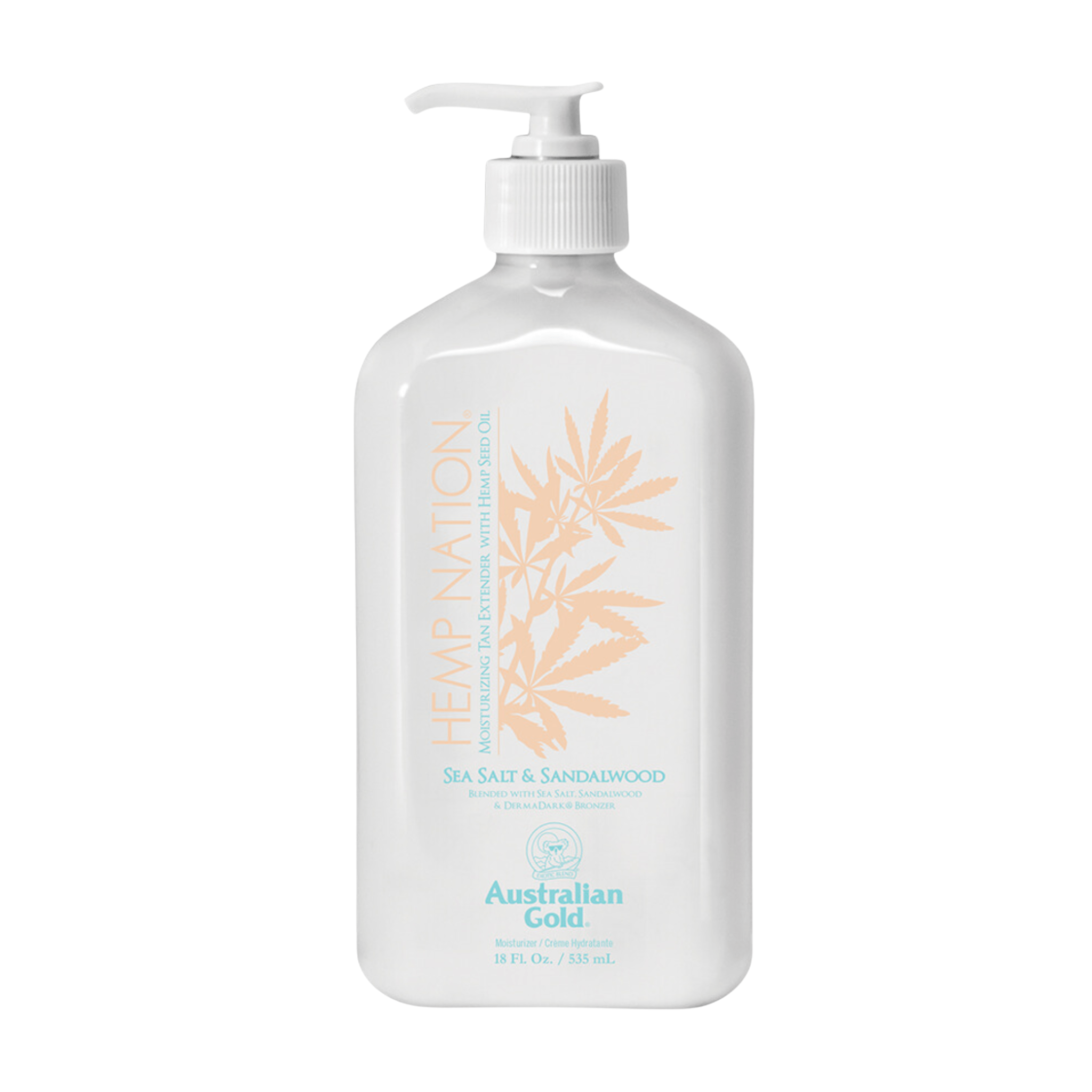 Australian Gold. Hemp Nation Tan Extender Sea Salt & Sandalwood - 535 ml