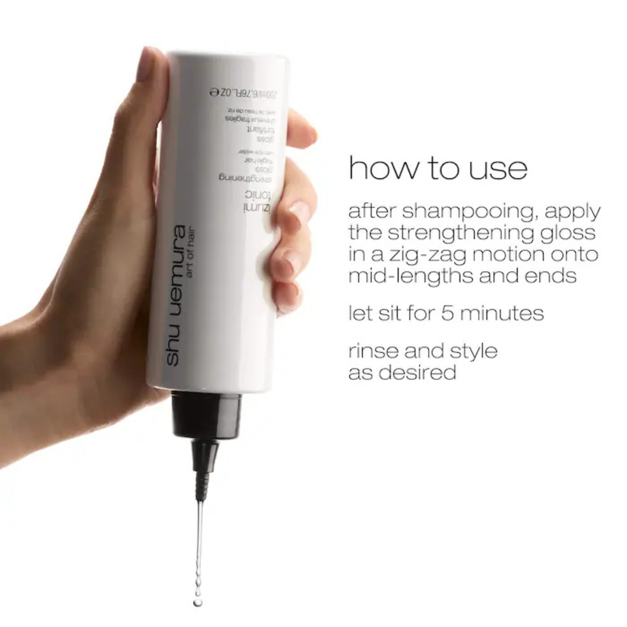 Shu Uemura. Izumi Tonic Strengthening Gloss - 200 ml
