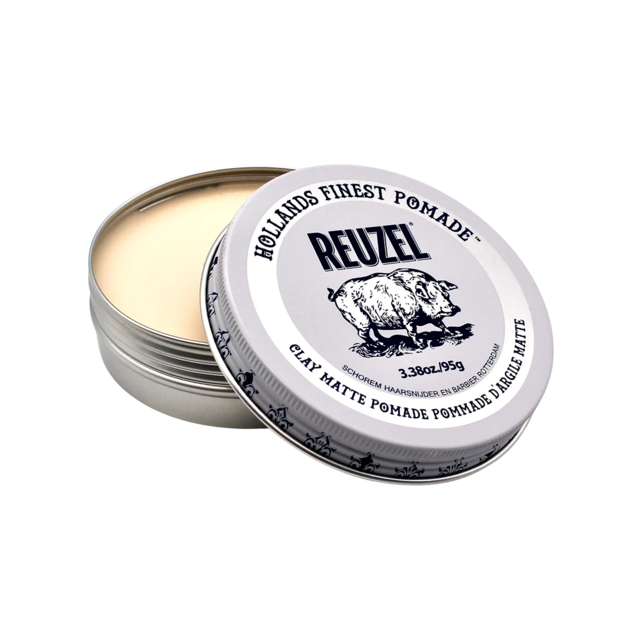 Reuzel. Pommade Argile Matte - 3,38 oz