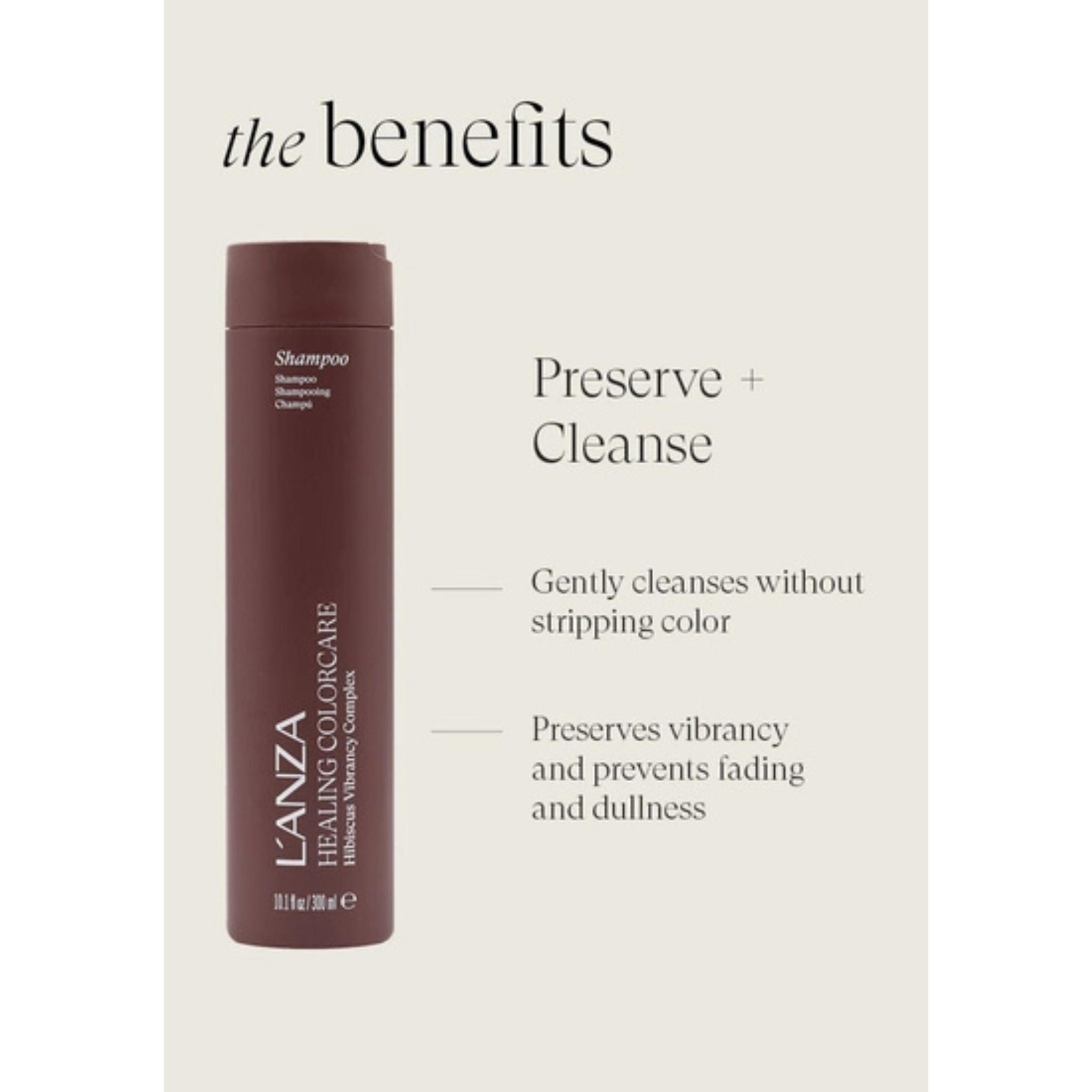 The Anza. Healing Color Care Duo