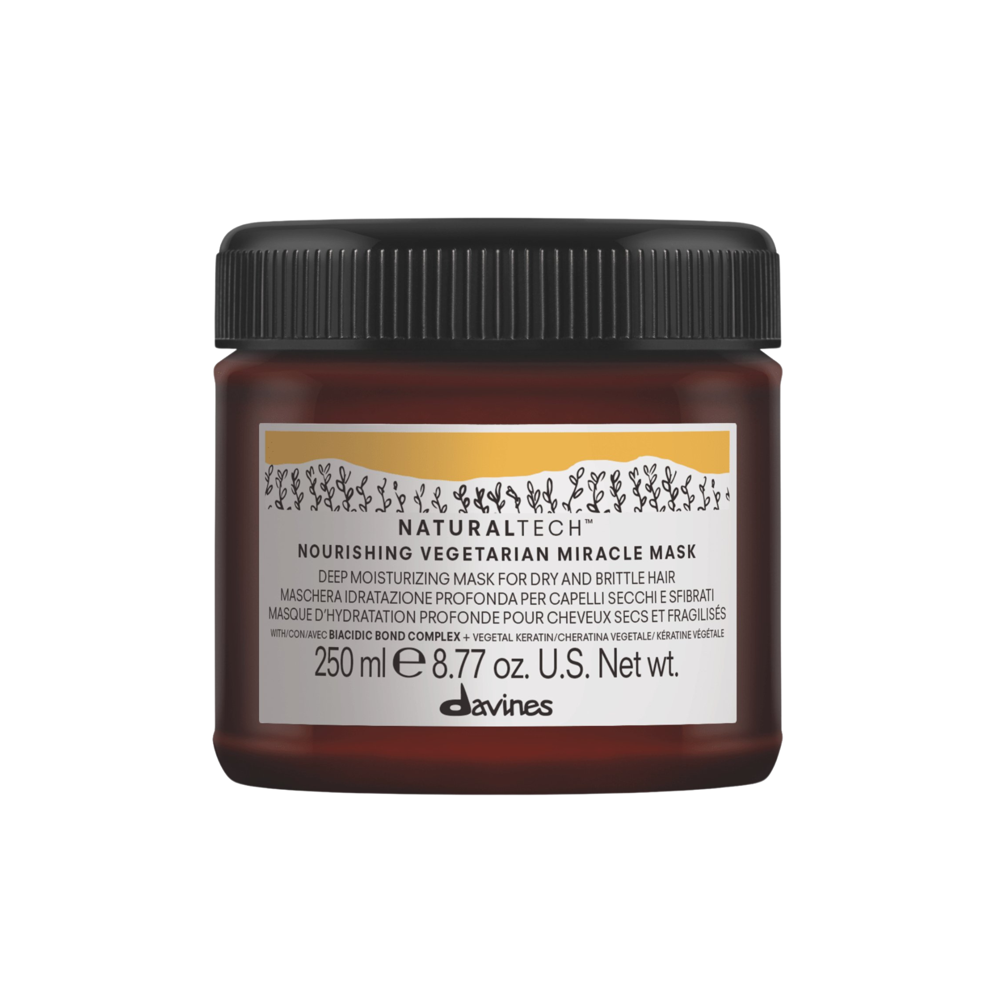 Davines. Nourishing Vegetarian Miracle Mask For Brittle Hair - 250 ml