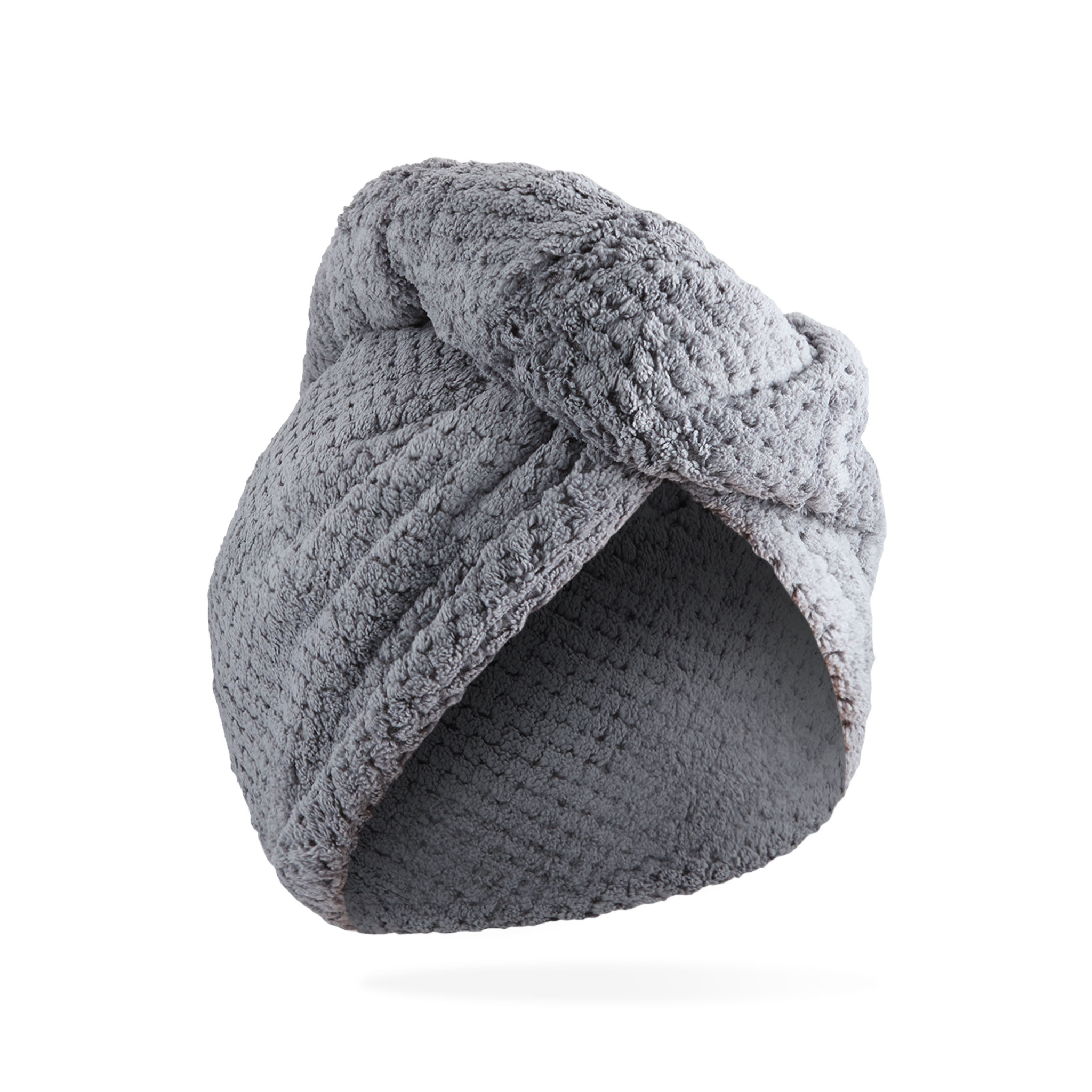 Concept C. Serviette de Tête en Microfibre - Gris