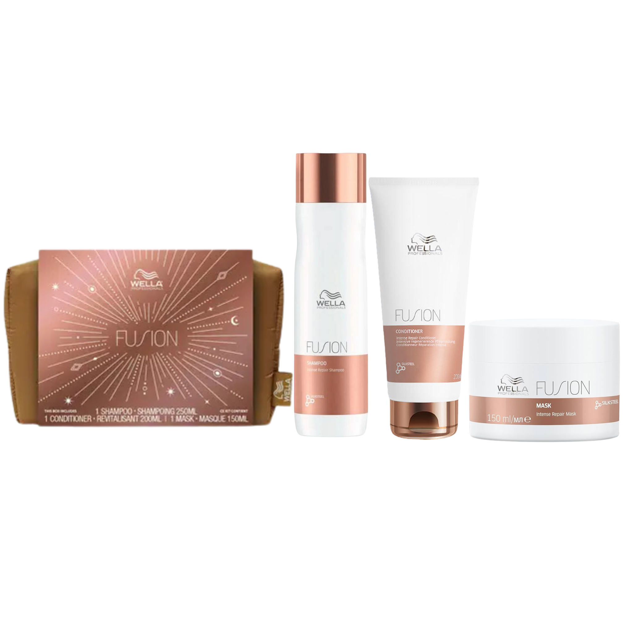 Wella. Coffret Des Fêtes Fusion
