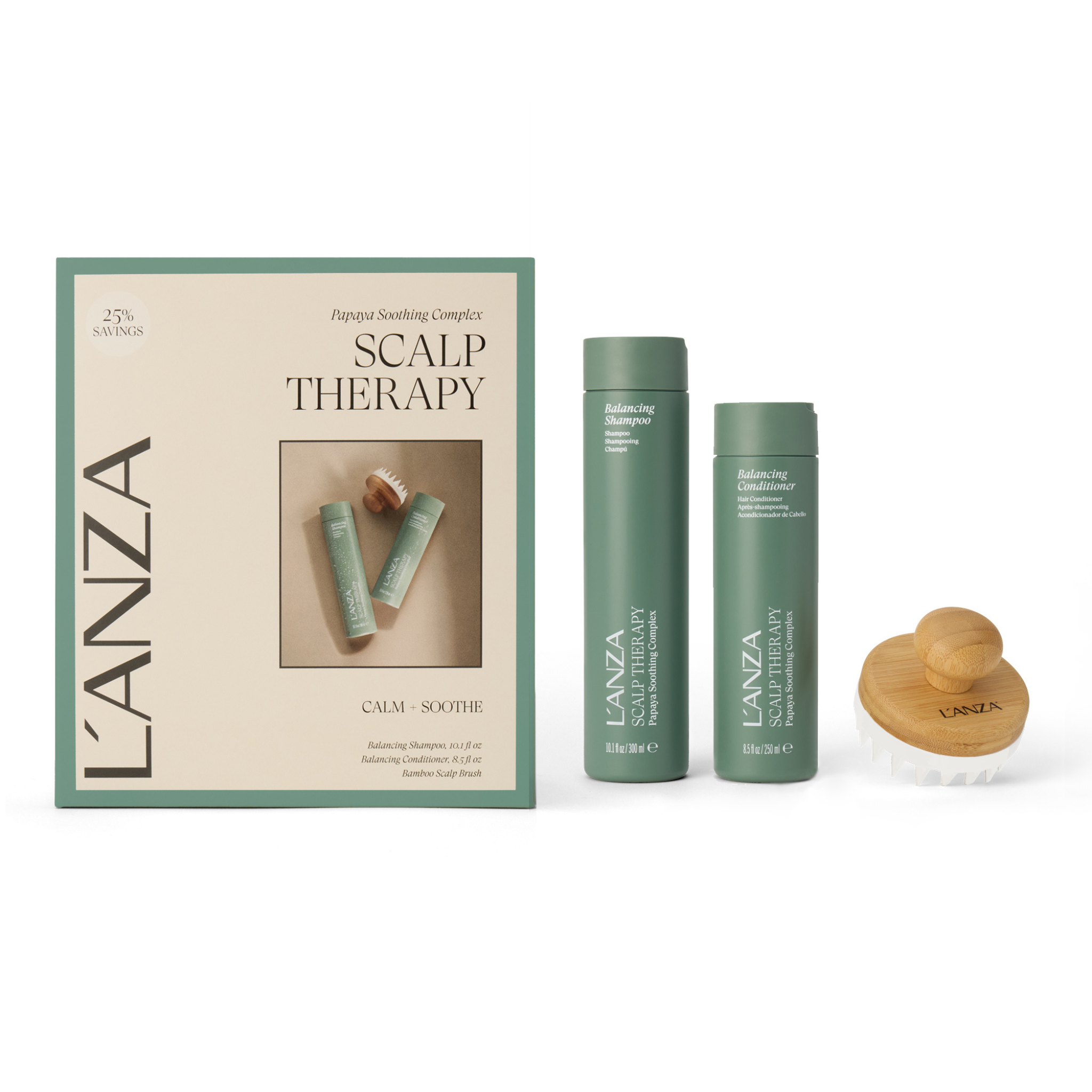 L'Anza. Holiday Set - Balancing Scalp Therapy