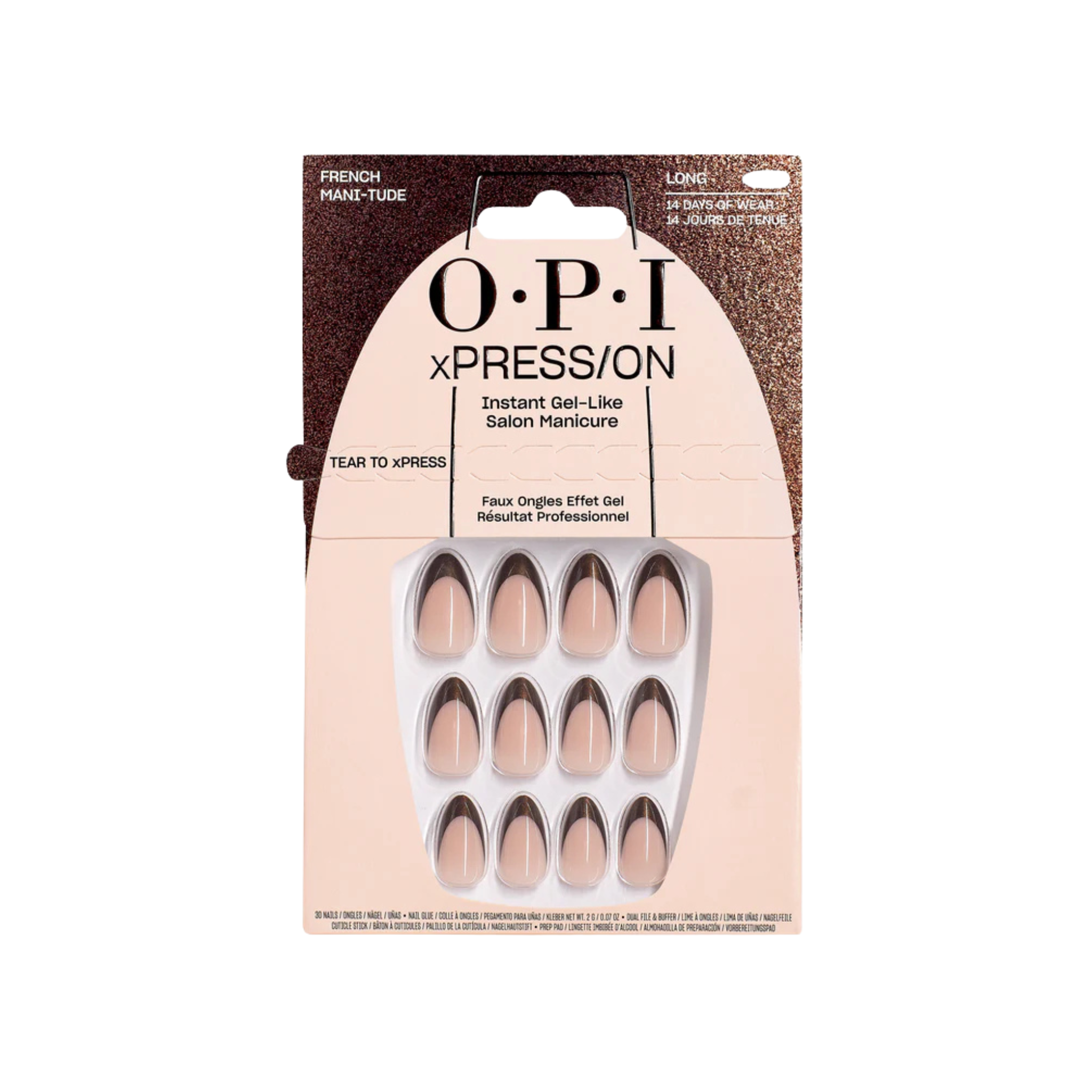 OPI. xPRESS/ON Long Nail Set - French Mani-Tude