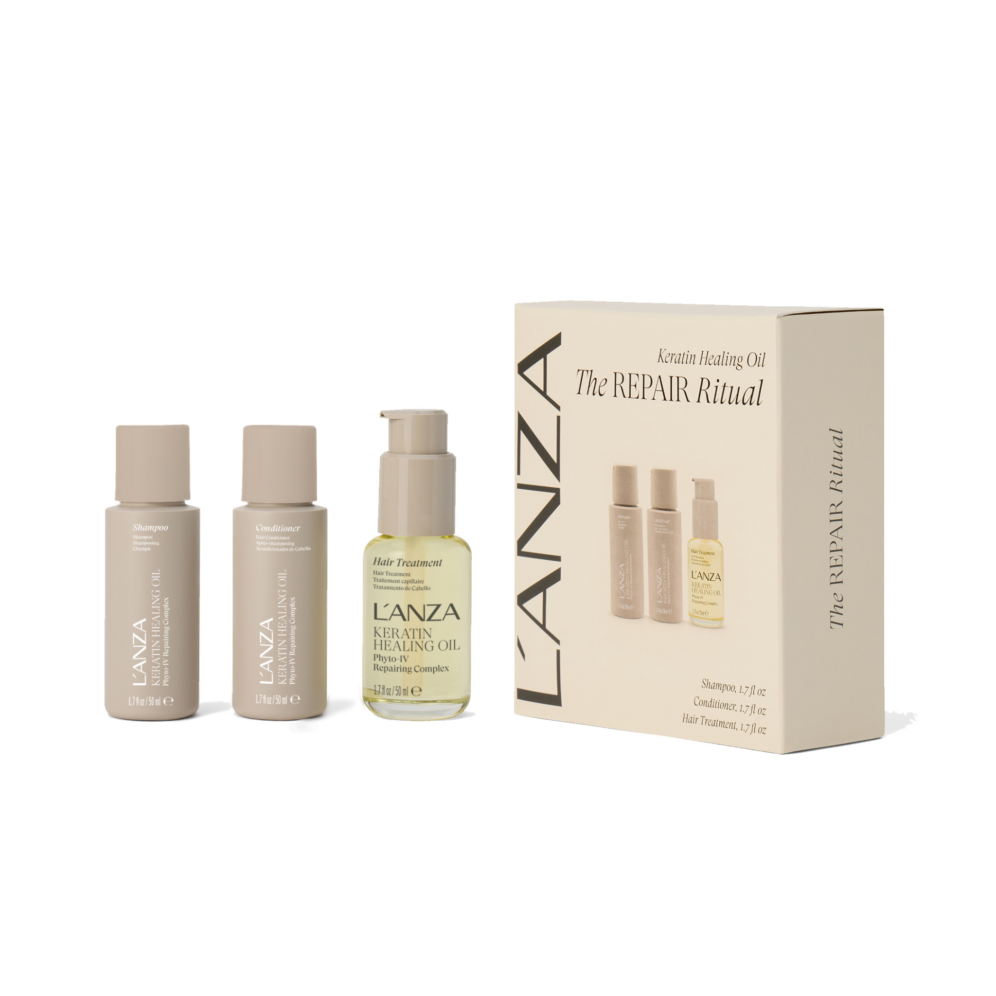 L'Anza. Holiday Discovery Set - Keratin Healing Oil