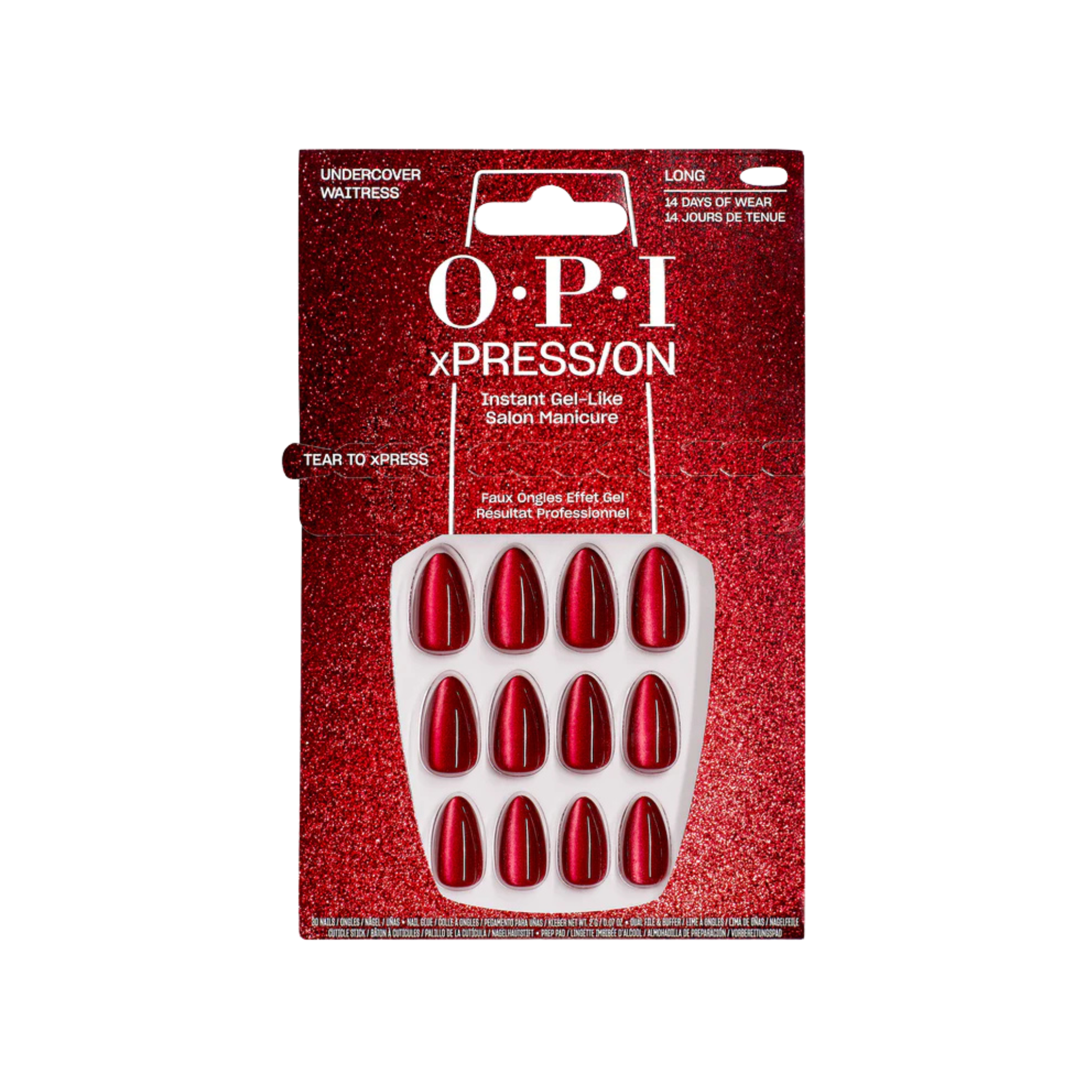 OPI. xPRESS/ON Long Nail Set - Undercover Waitress
