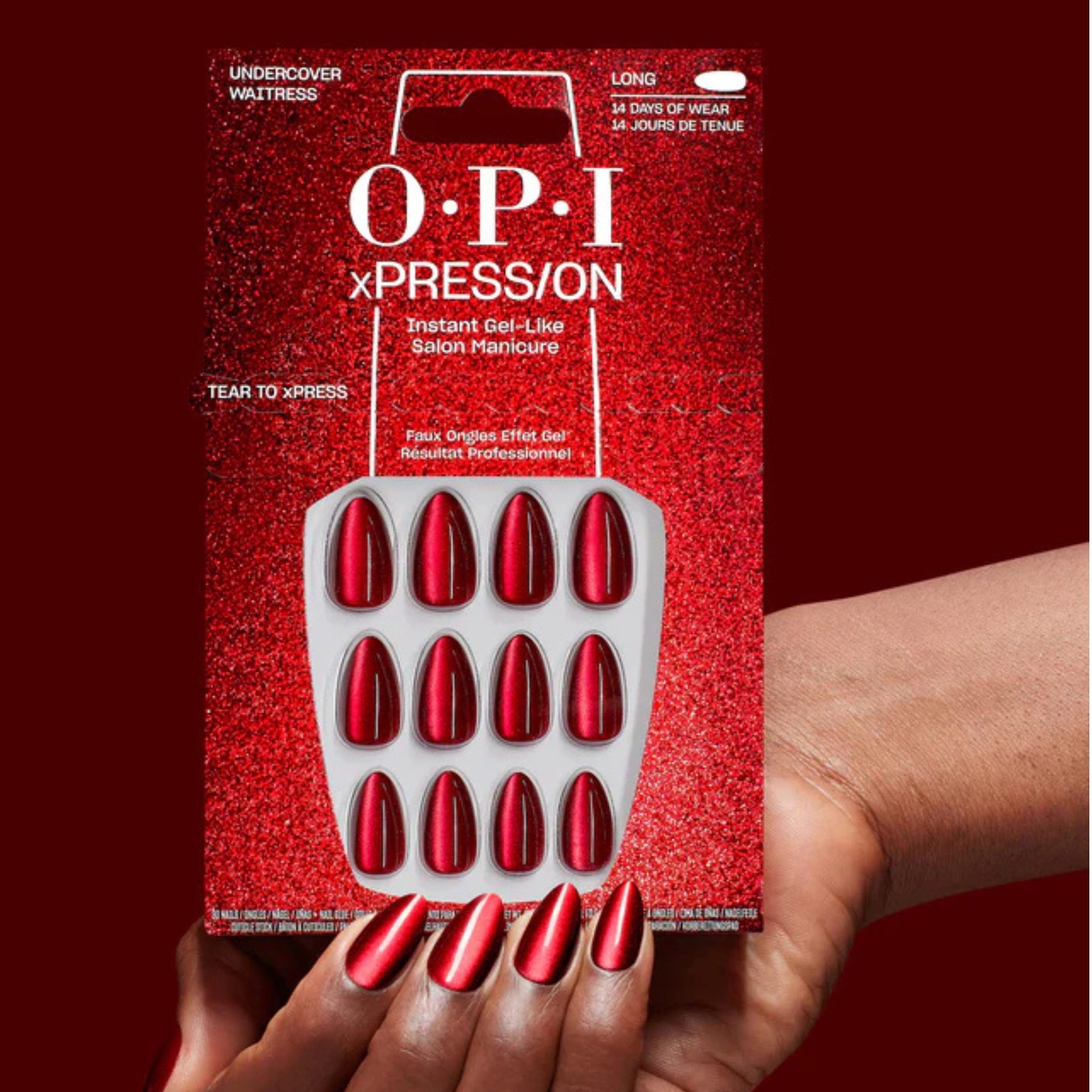 OPI. xPRESS/ON Long Nail Set - Undercover Waitress