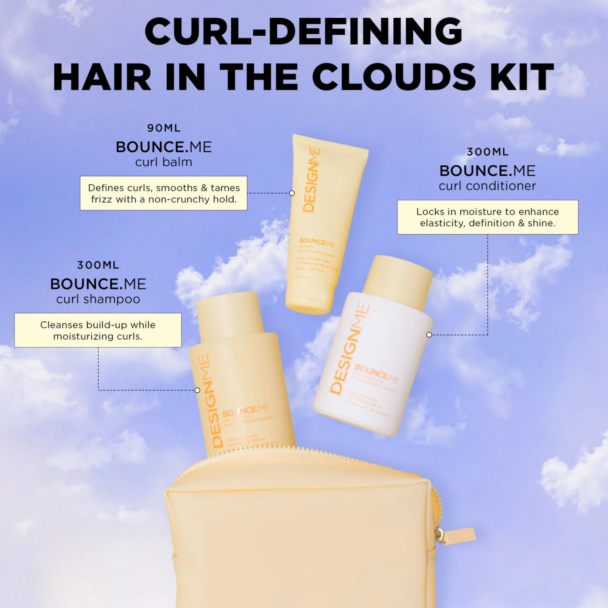 Design Me. Bounce.Me Curls Set - Hair in the Clouds