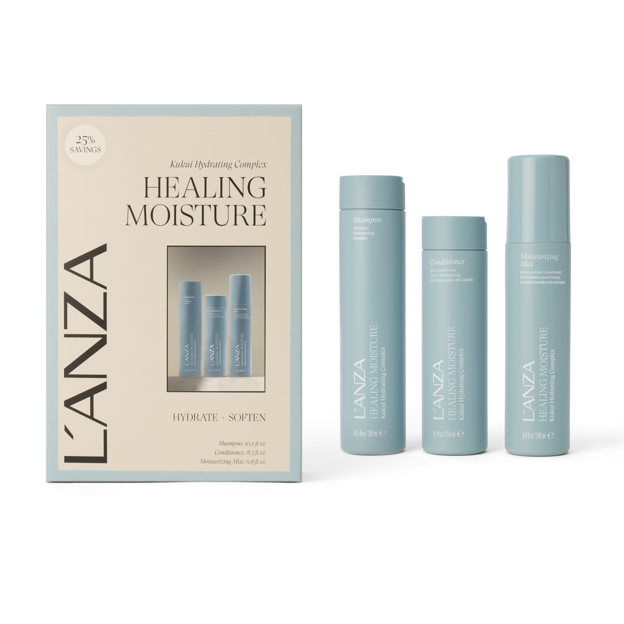 L'Anza. Holiday Set - Healing Moisture