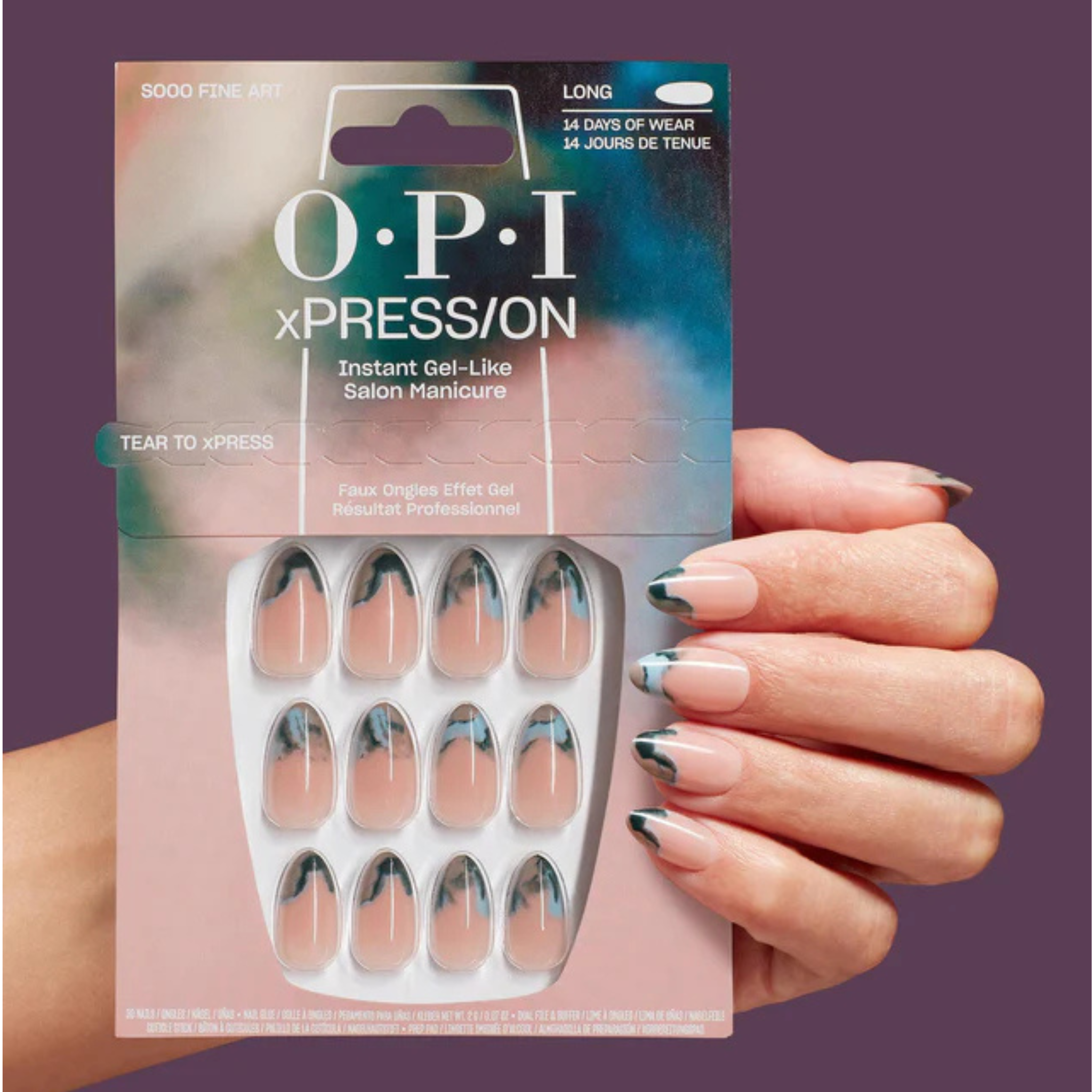 OPI. xPRESS/ON Long Nail Set - Sooo Fine Art
