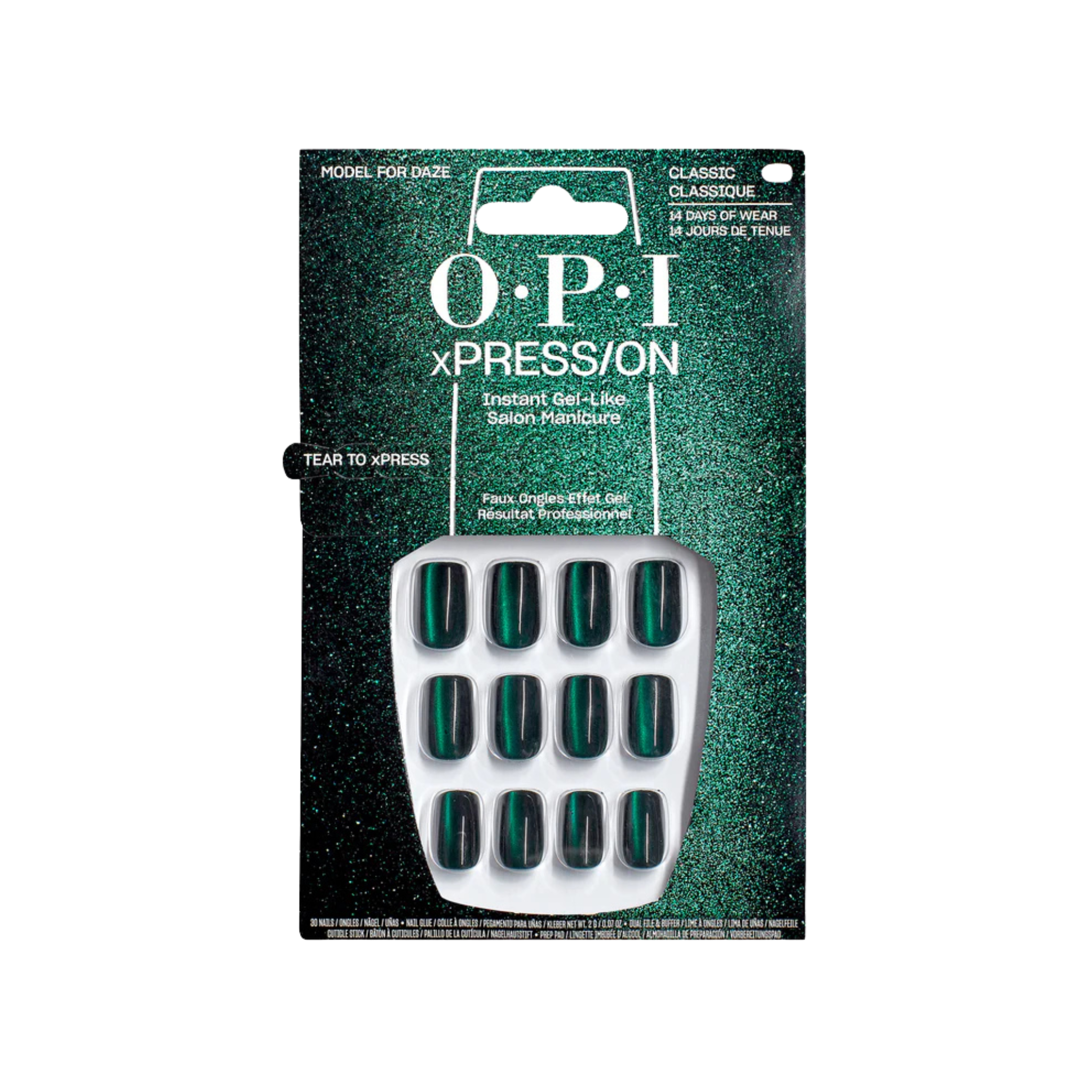 OPI. Classic xPRESS/ON Nail Set - Model For Daze