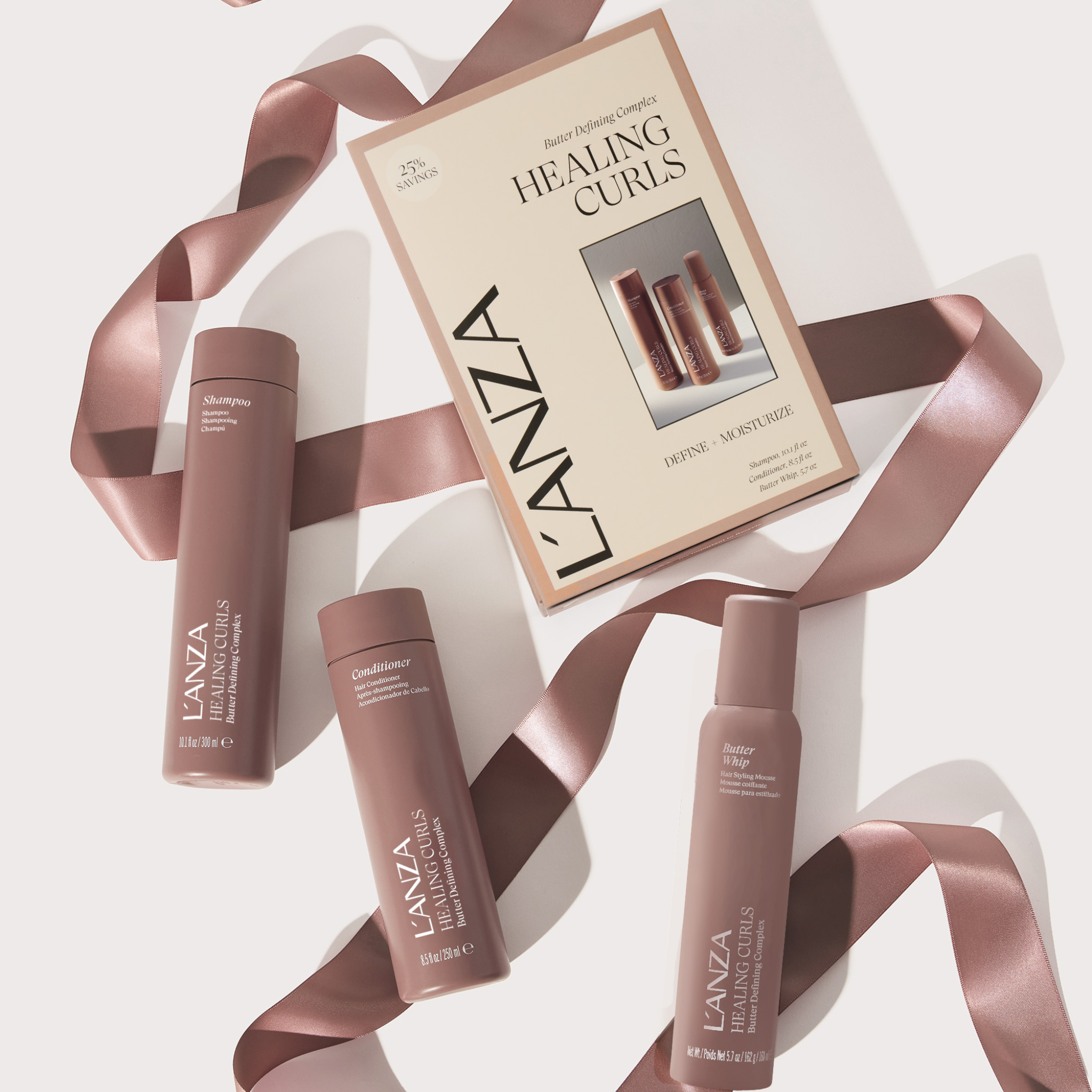 L'Anza. Holiday Set - Healing Curls