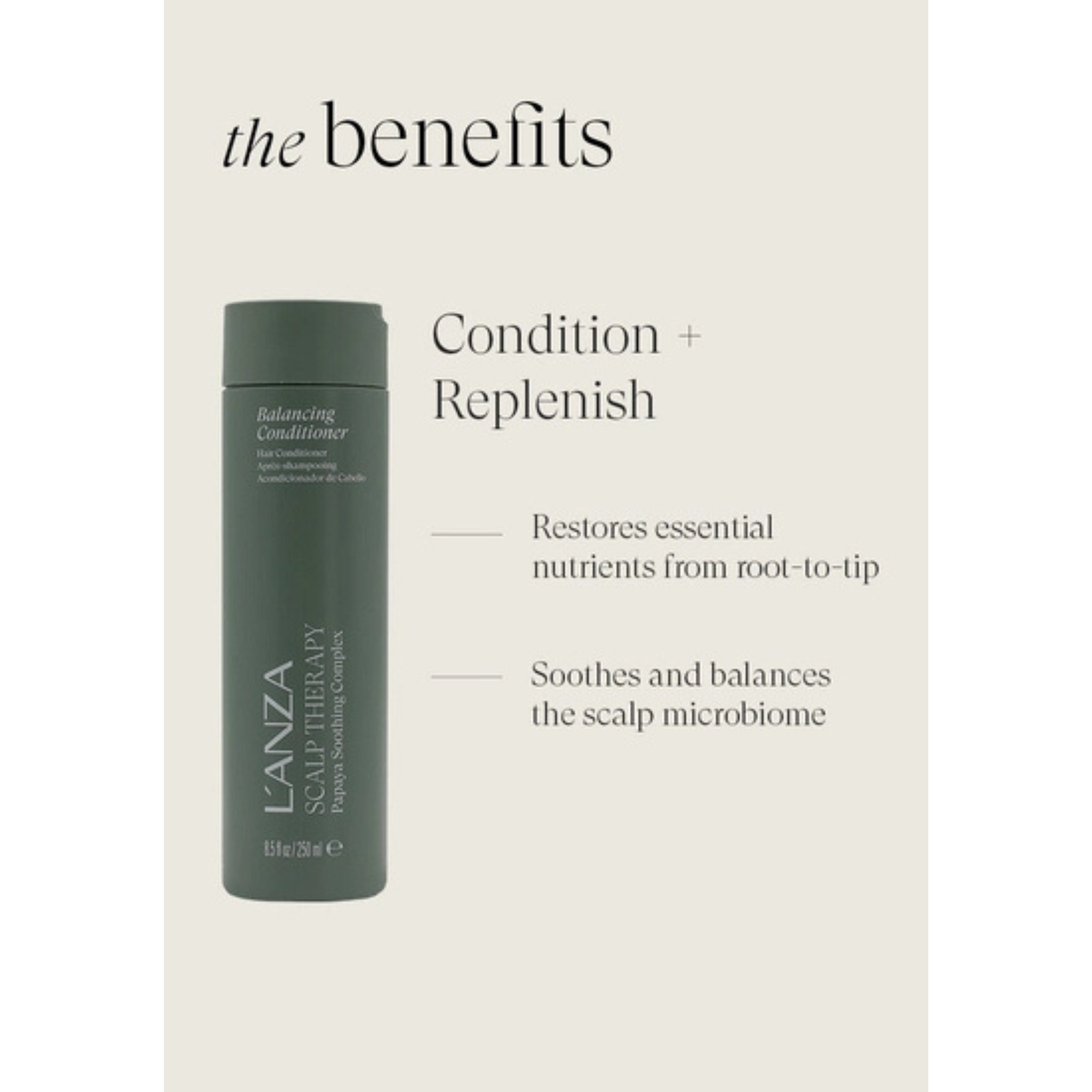 L'Anza. Scalp Therapy Soothing Complex Balancing Conditioner - 250 ml