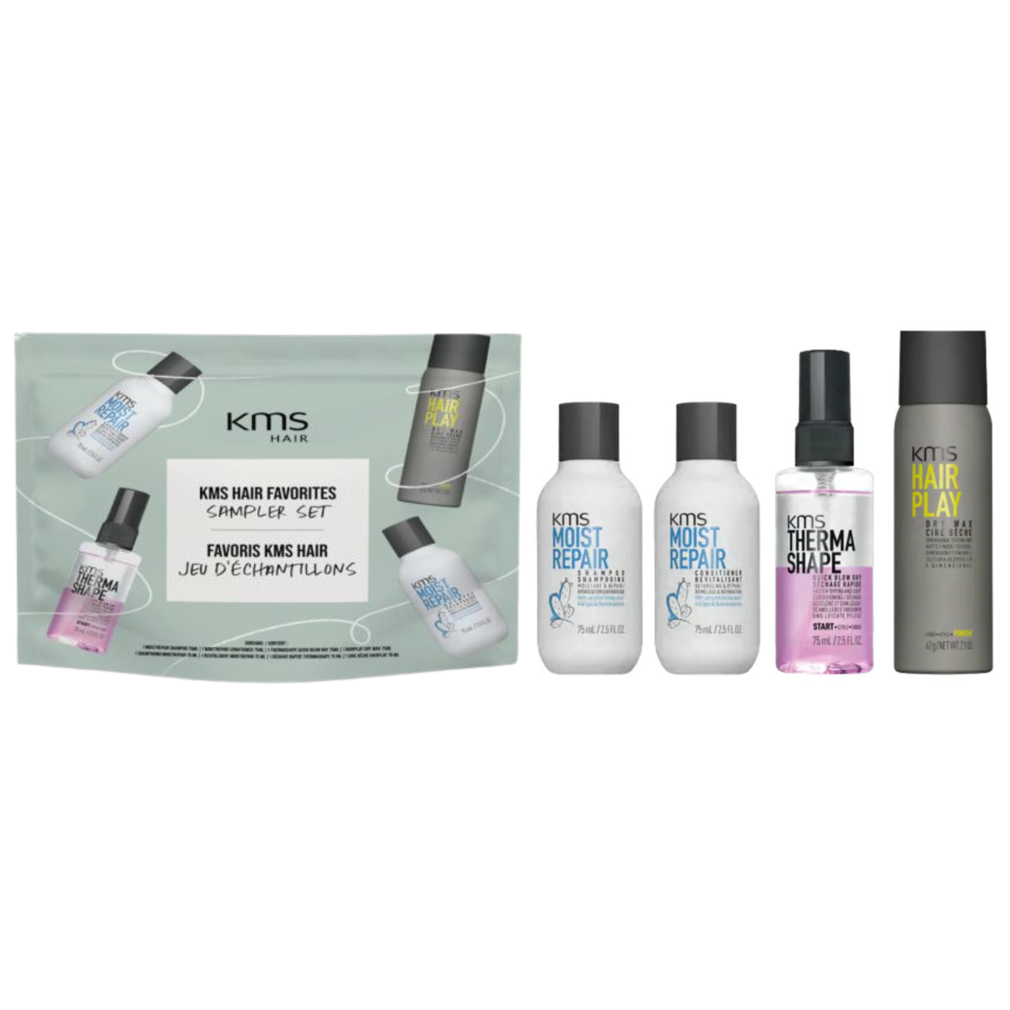 KMS. Holiday Set - Travel-Size Favorites