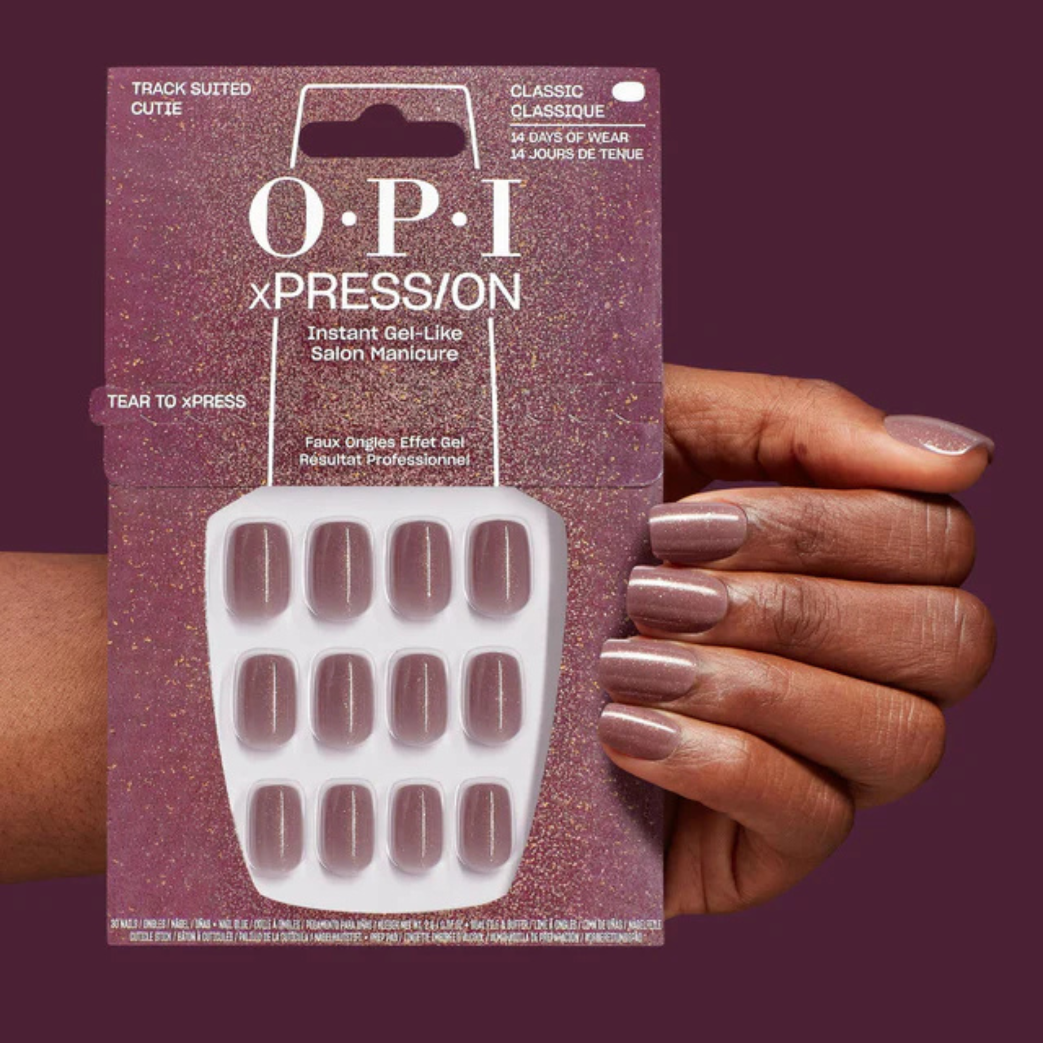 OPI. xPRESS/ON Classic Nail Set - Track Suited Cutie