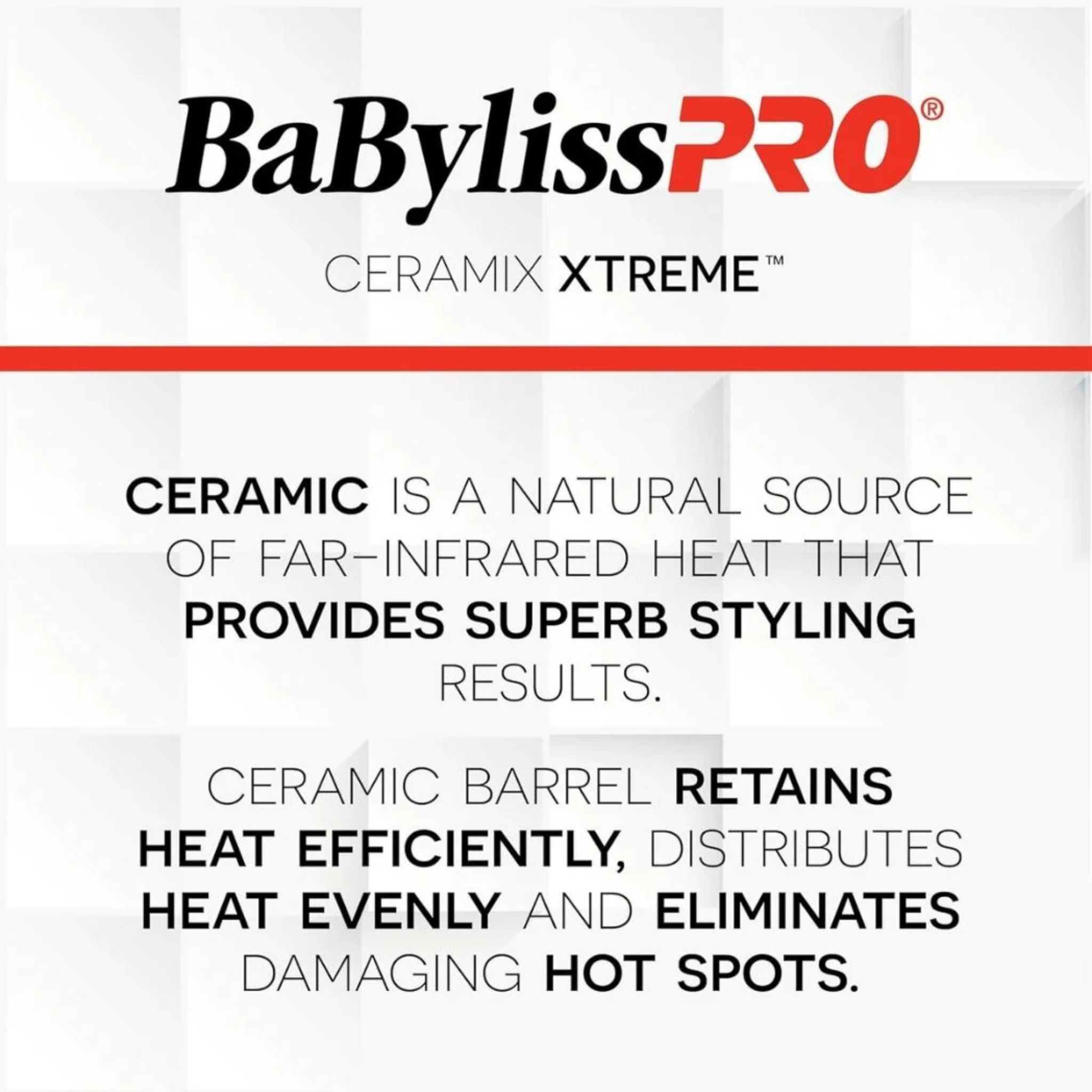 Babyliss. Fer à Onduler à Trois Barils en Céramique Ceramix Xtreme - 7/8 po