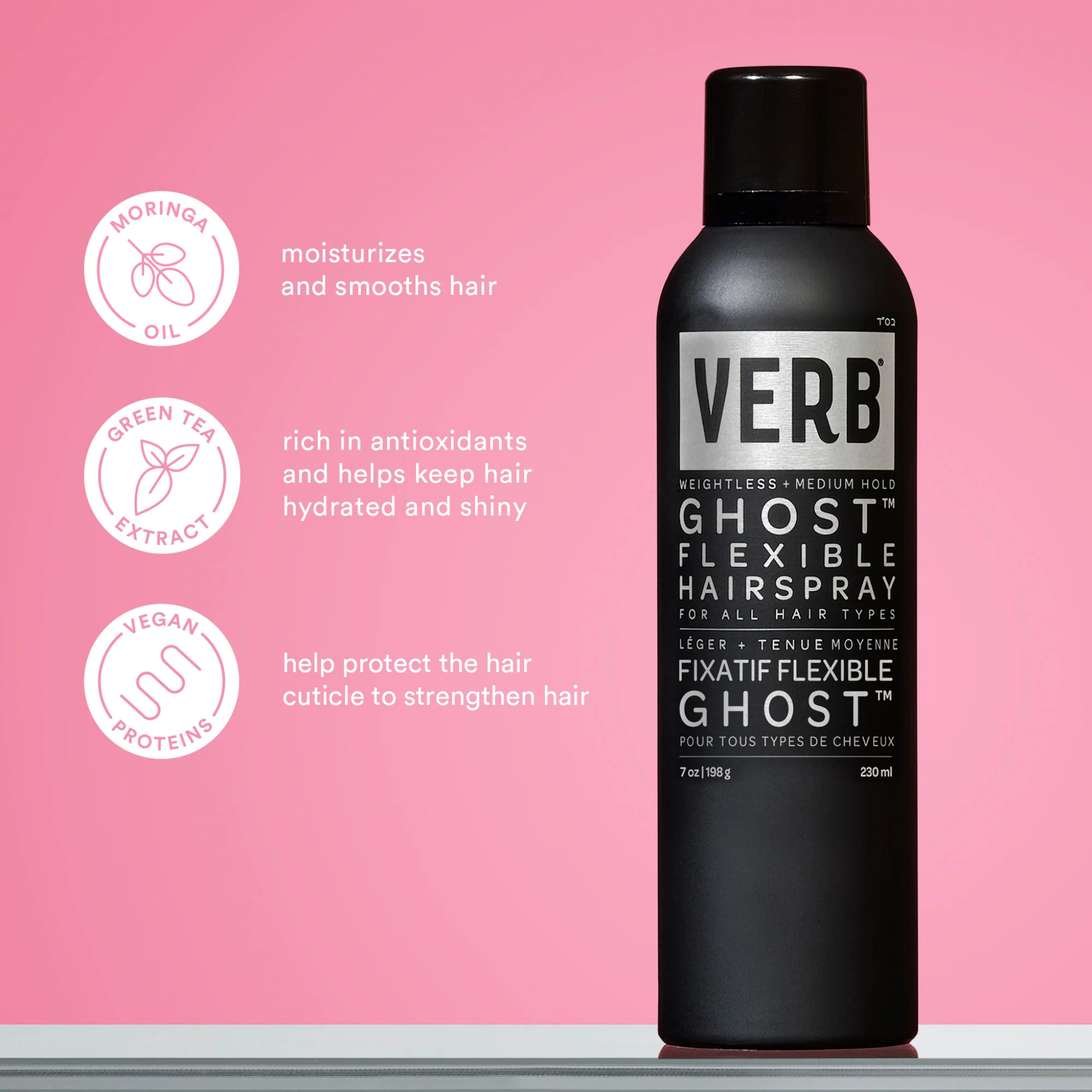 Verb. Fixatif Flexible Ghost - 55 ml