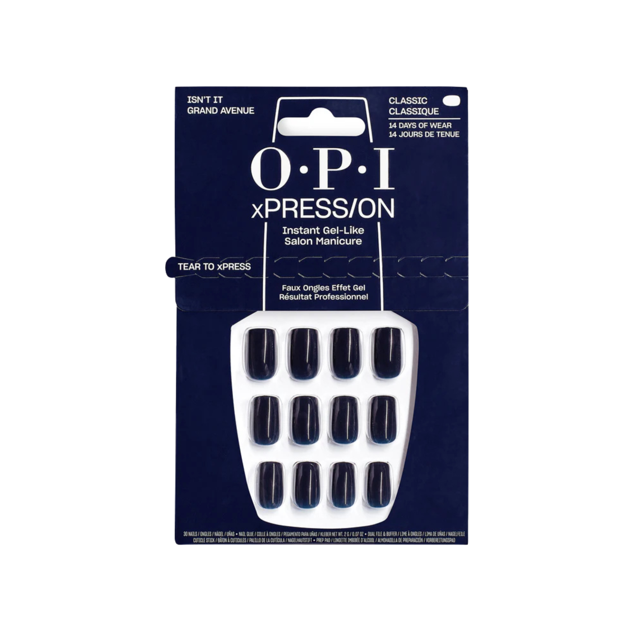 OPI. Classic Nail Set xPRESS/ON - Isn't It Grand Avenue