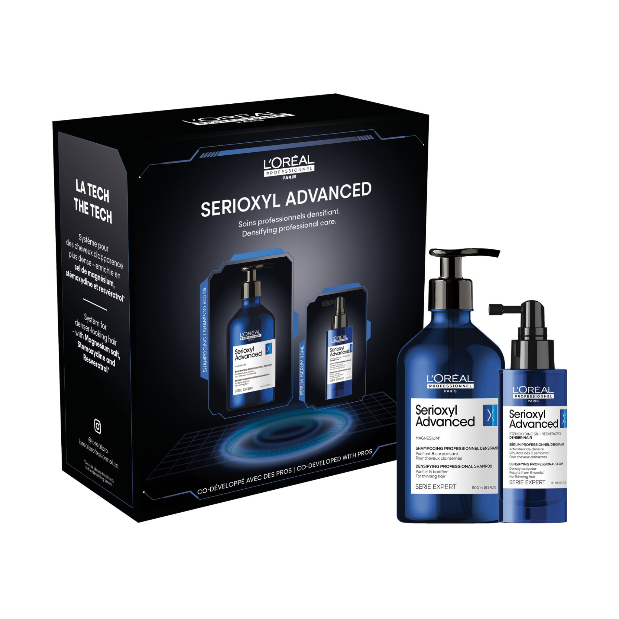 L'Oréal. Série Expert Coffret Des Fêtes Serioxyl Advanced (Lancement 1er Septembre 2025)