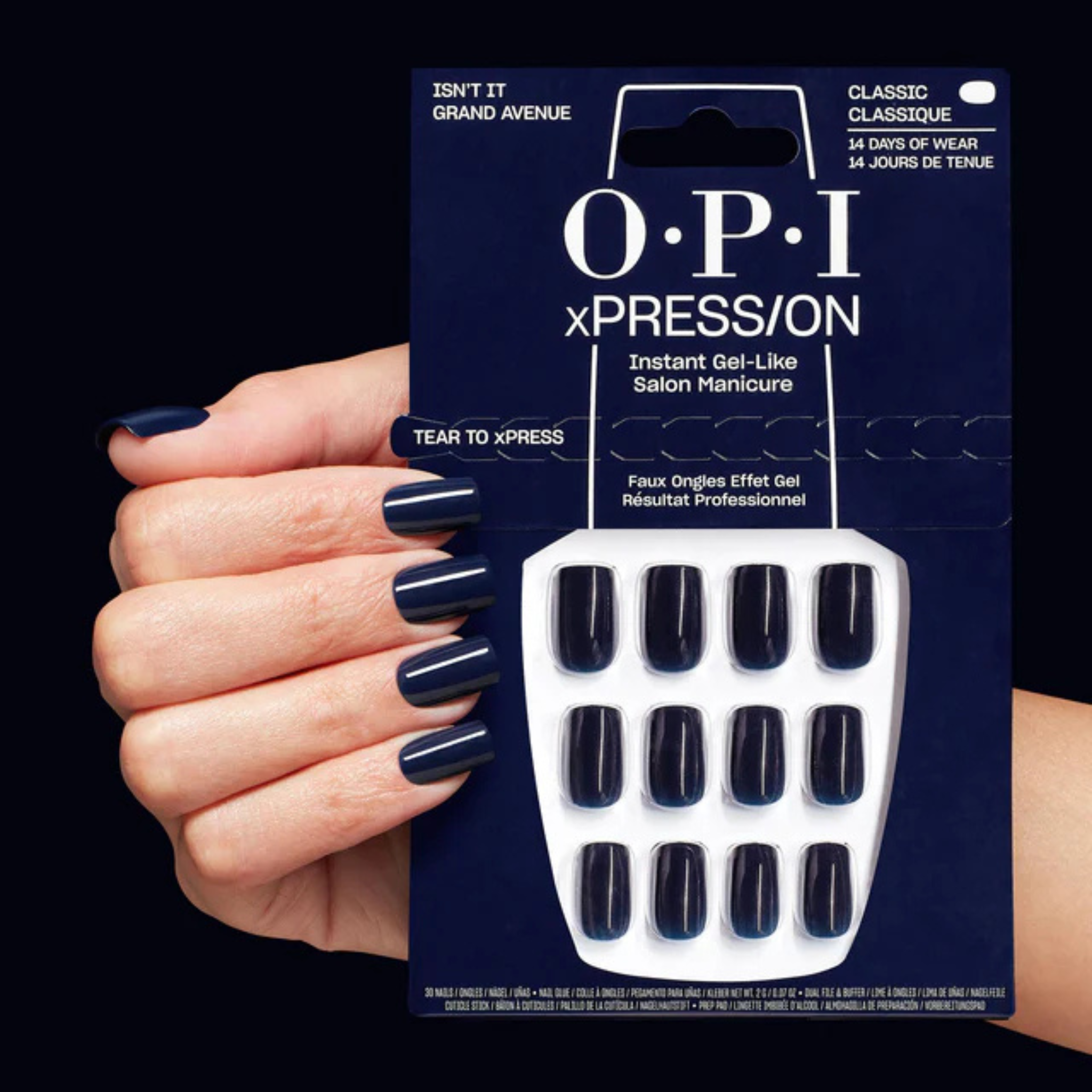 OPI. Classic Nail Set xPRESS/ON - Isn't It Grand Avenue