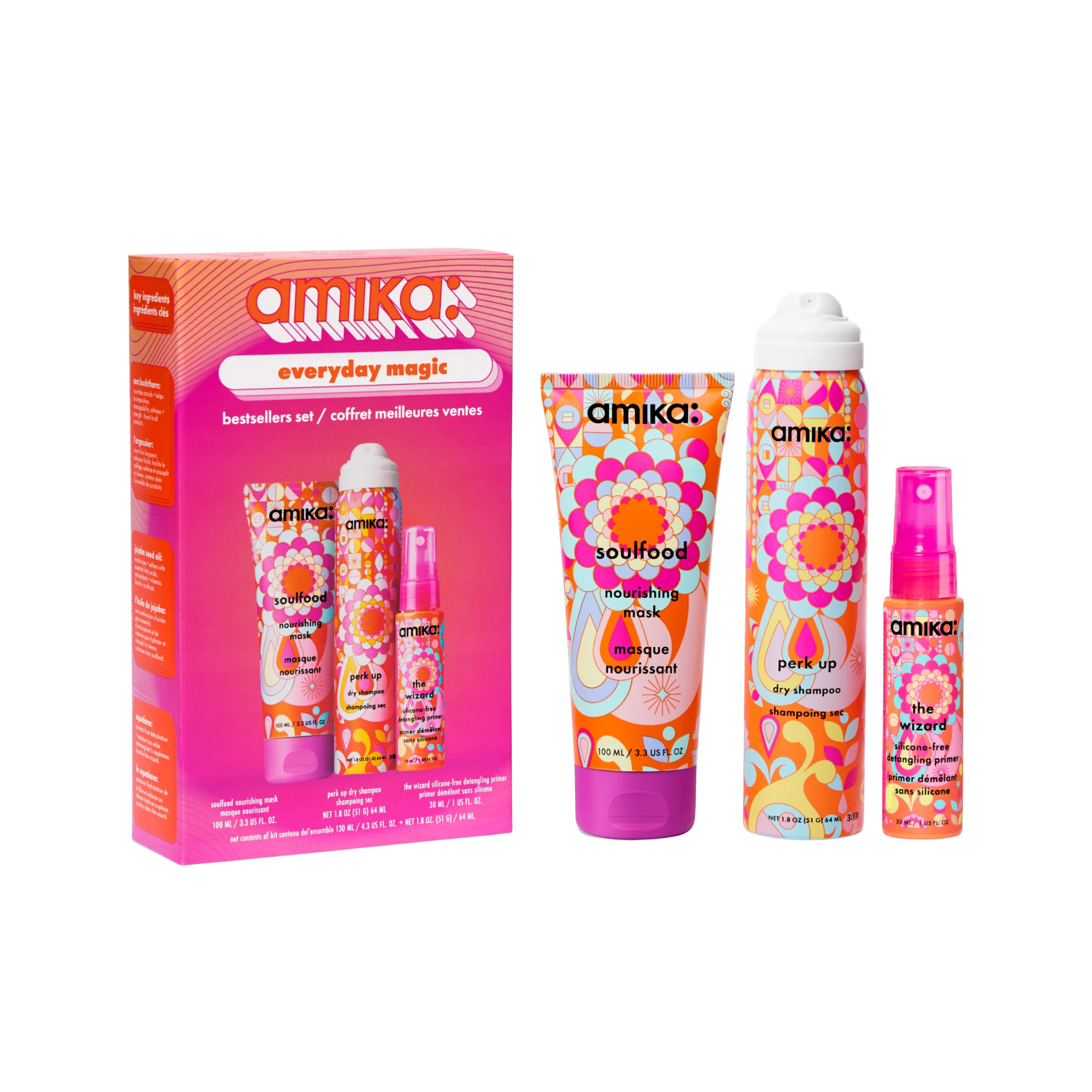 Amika. Coffret Des Fêtes Everyday Magic - Favoris Amika