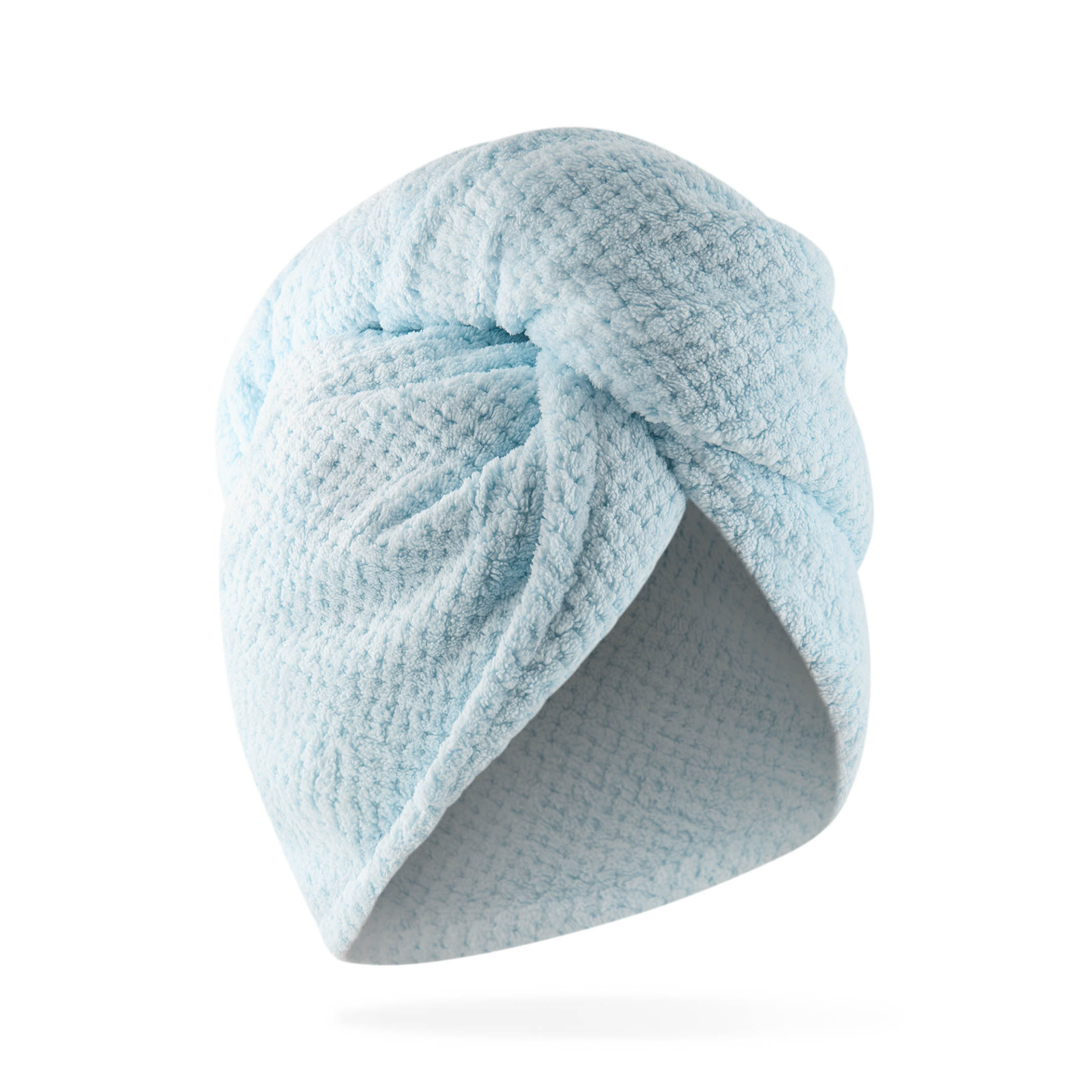 Concept C. Microfiber Head Towel - Soft Blue