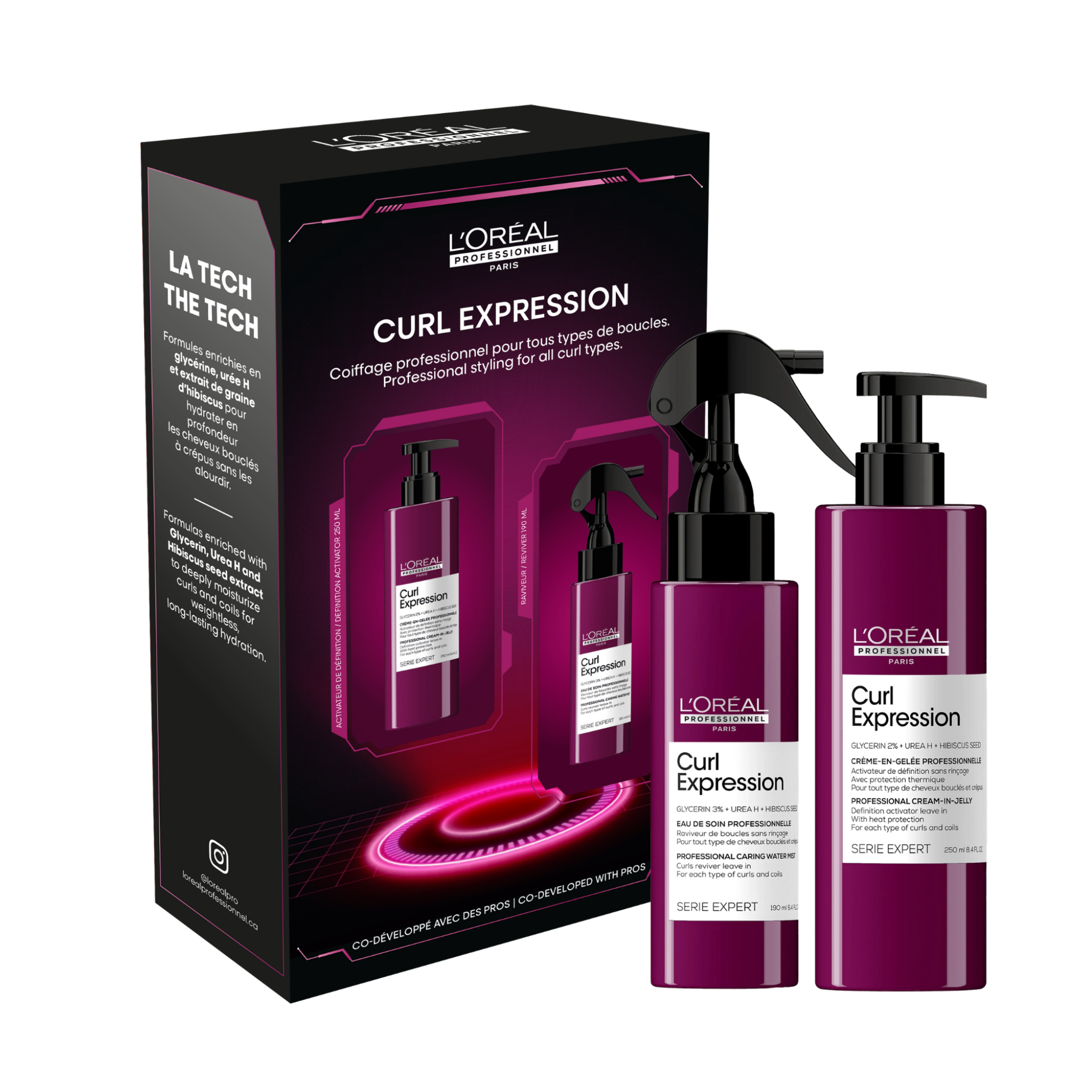 L'Oréal. Série Expert Coffret Des Fêtes Curl Expression (Lancement 1er Septembre 2025)