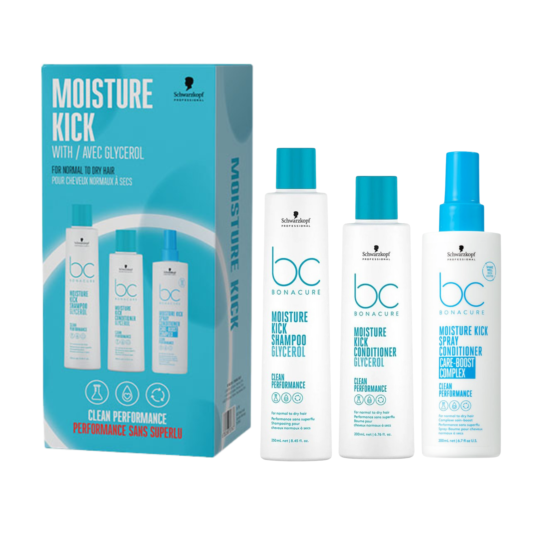 Schwarzkopf. Holiday Set - Bonacure Moisture Kick
