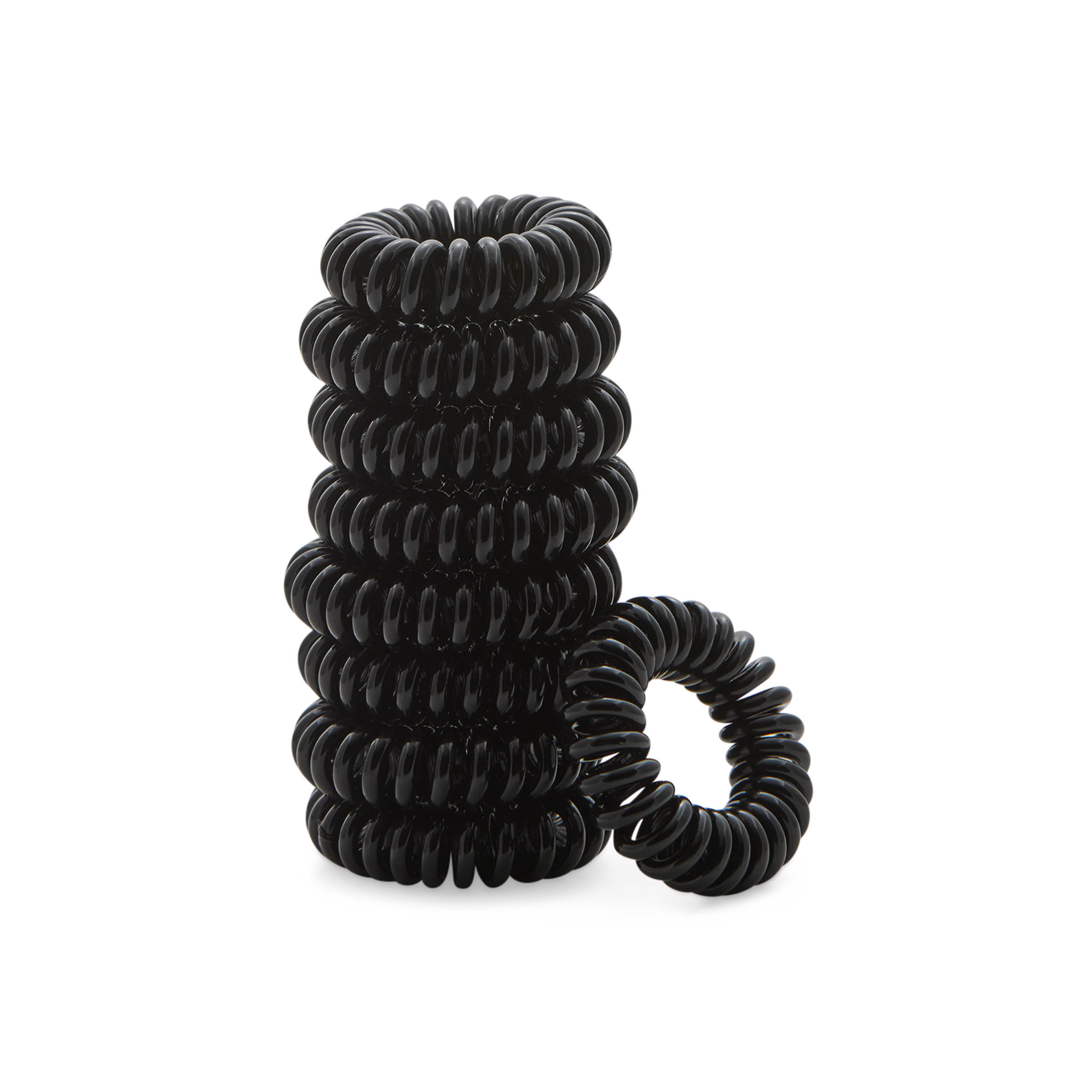 Concept C. Spiral Hair Ties - Black