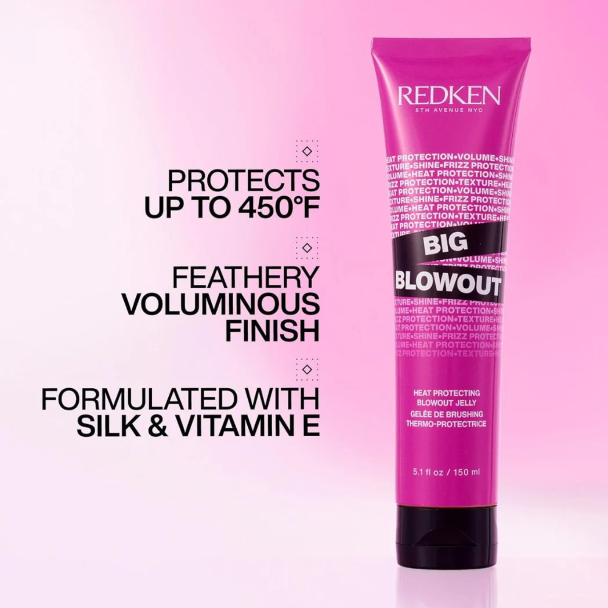 Redken. Big Blowout Heat Protection Gel - 150ml