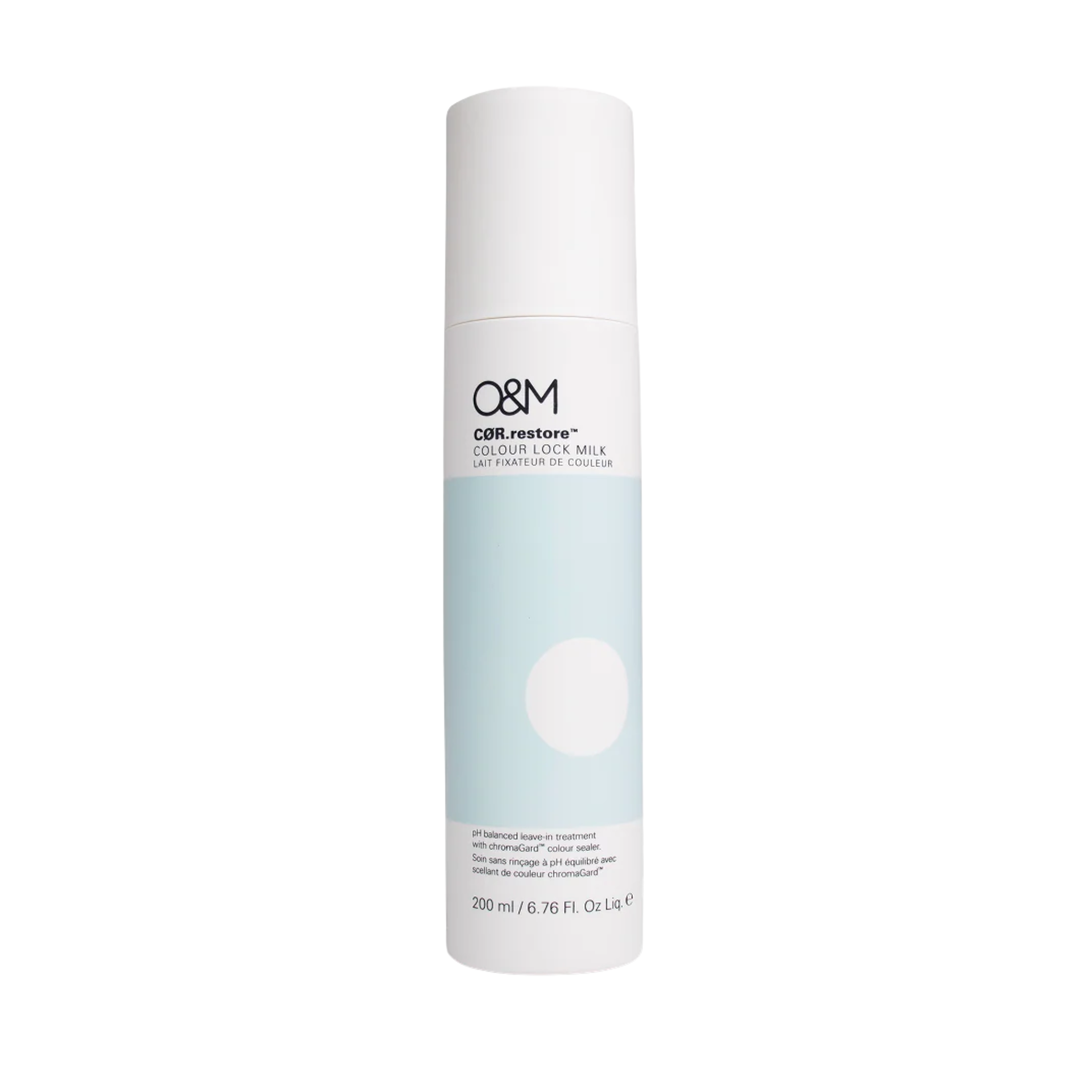 O&M. Lait Sans-Rinçage Fixateur De Couleur COR.Restore - 200 ml
