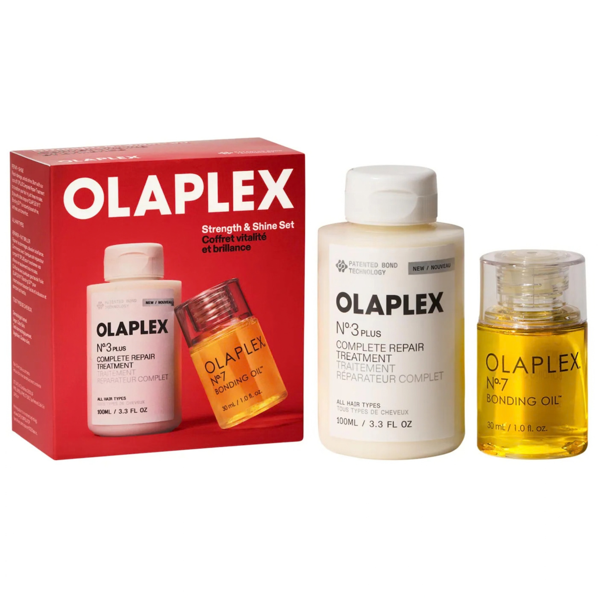Olaplex. Coffret Des Fêtes Ensemble Renforcer Et Briller