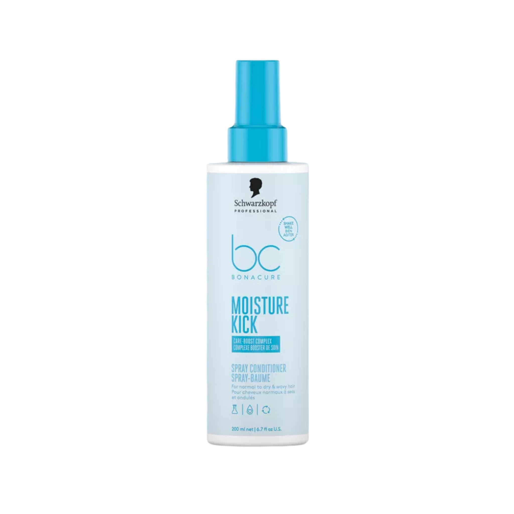 Schwarzkopf. Bonacure Moisture Kick Dry Hair Spray Conditioner - 200 ml