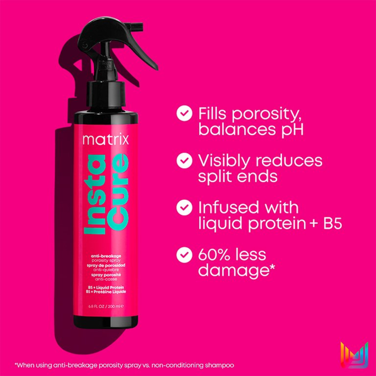 Matrix. Spray Porosité Anti-Casse Instacure - 200 ml