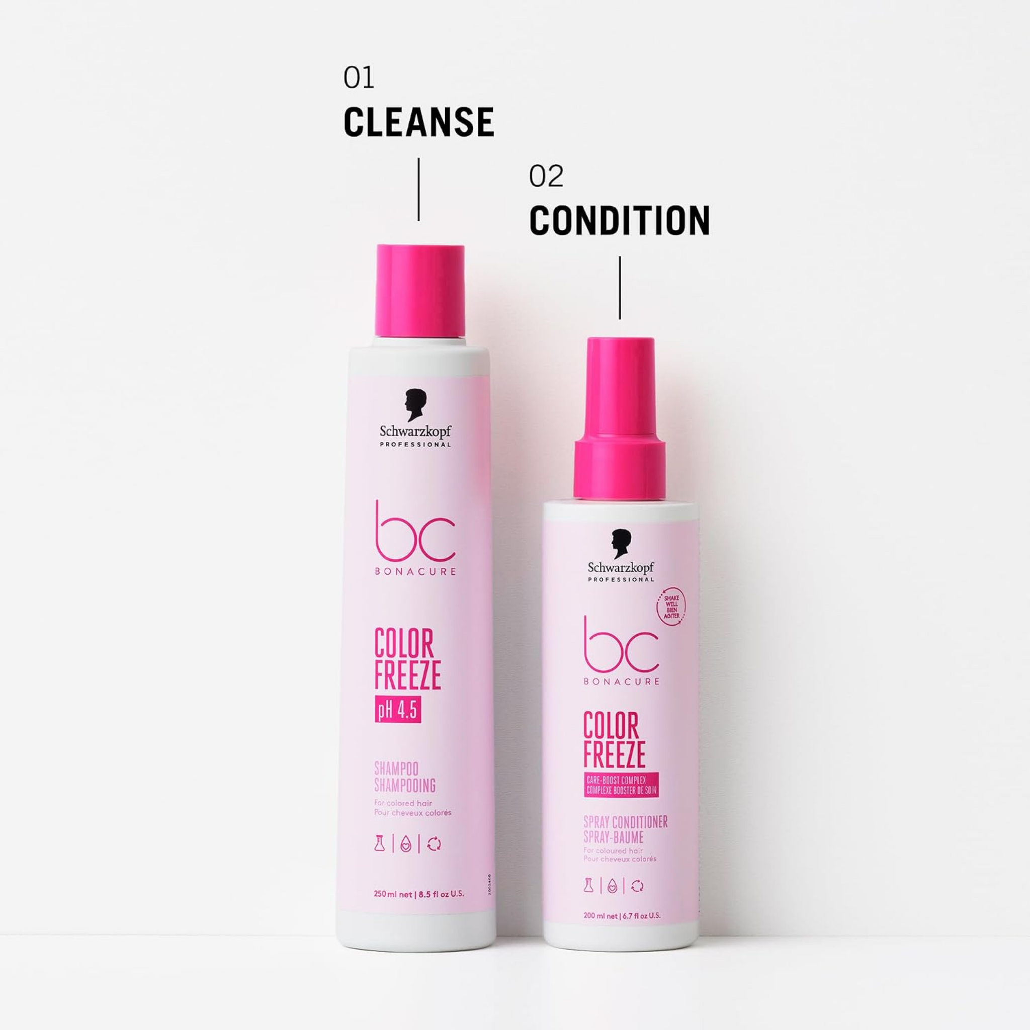Schwarzkopf. Bonacure Color Freeze Spray Conditioner for Colour-Treated Hair - 200 ml