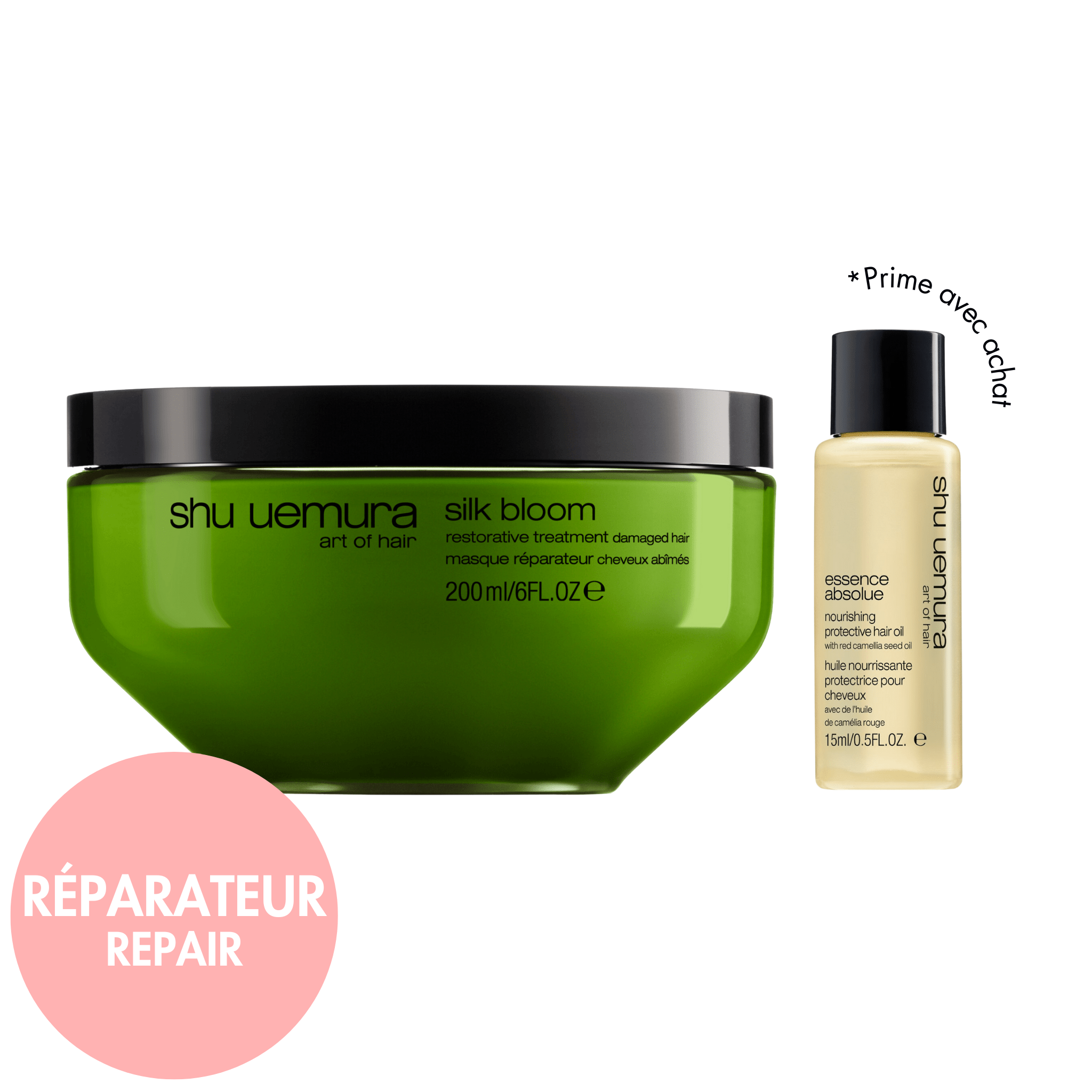 Shu Uemura. Masque Réparateur Silk Bloom - 200 ml
