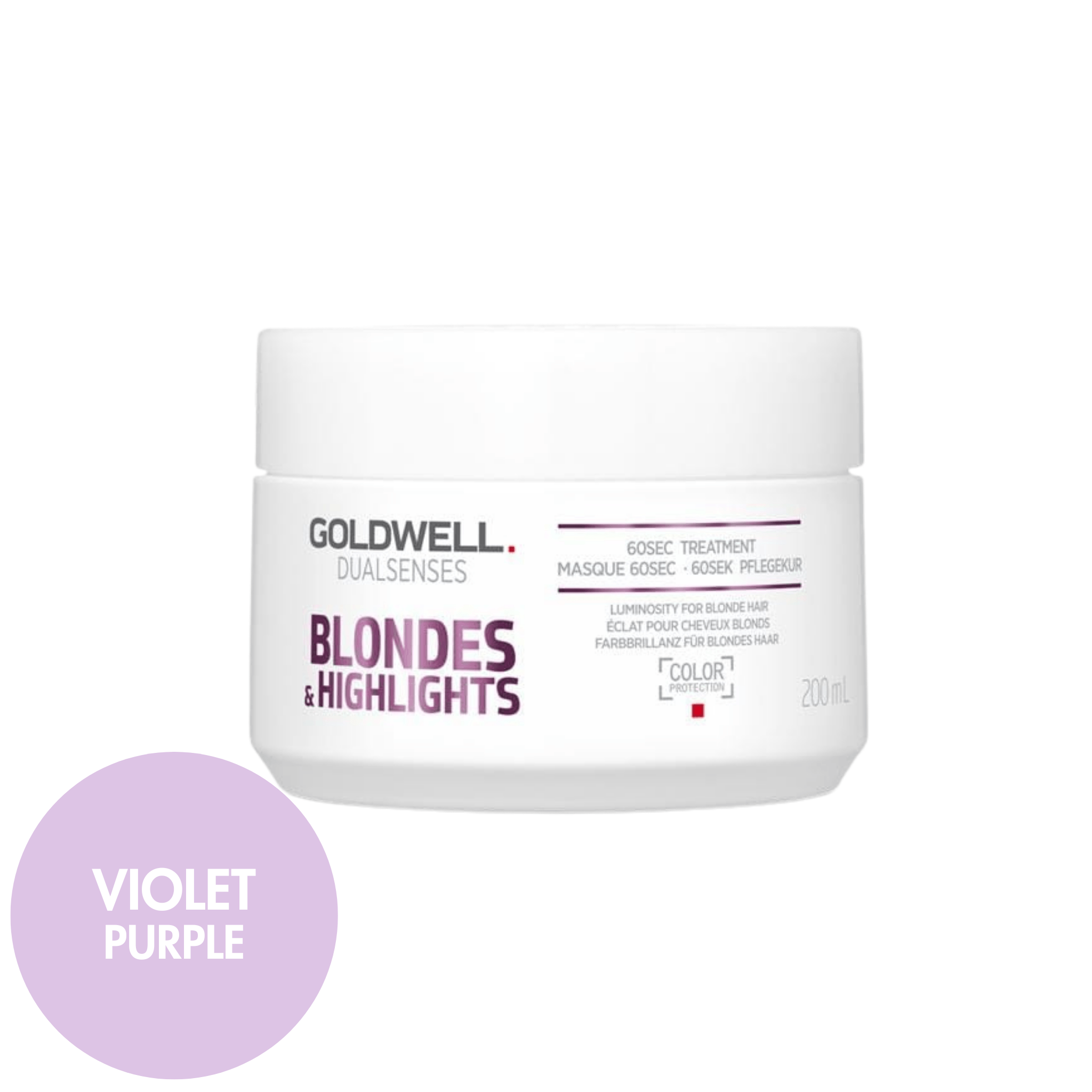 Goldwell. Dual Senses Masque 60 Secondes Blondes & Highlights - 200 ml