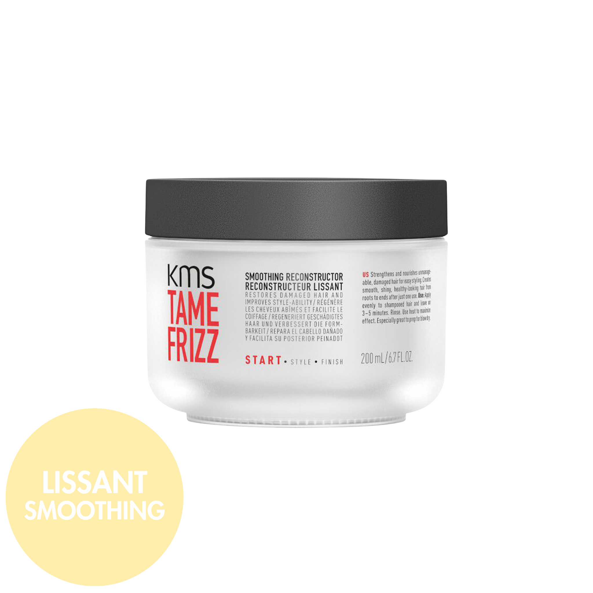 KMS. Masque Reconstructeur Tame Frizz - 200 ml