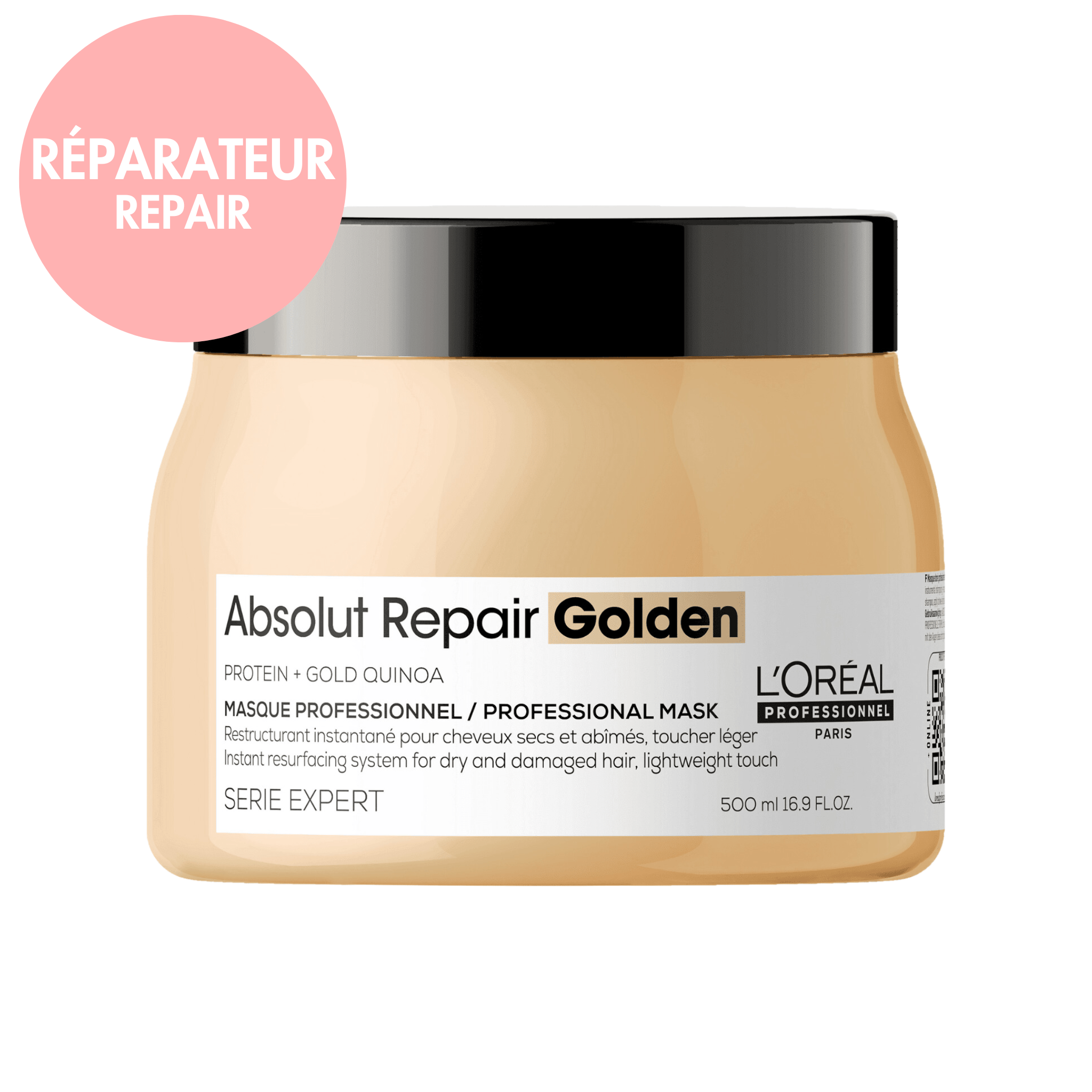 L'Oréal. Série Expert Masque Restructurant Doré Absolut Repair - 500 ml
