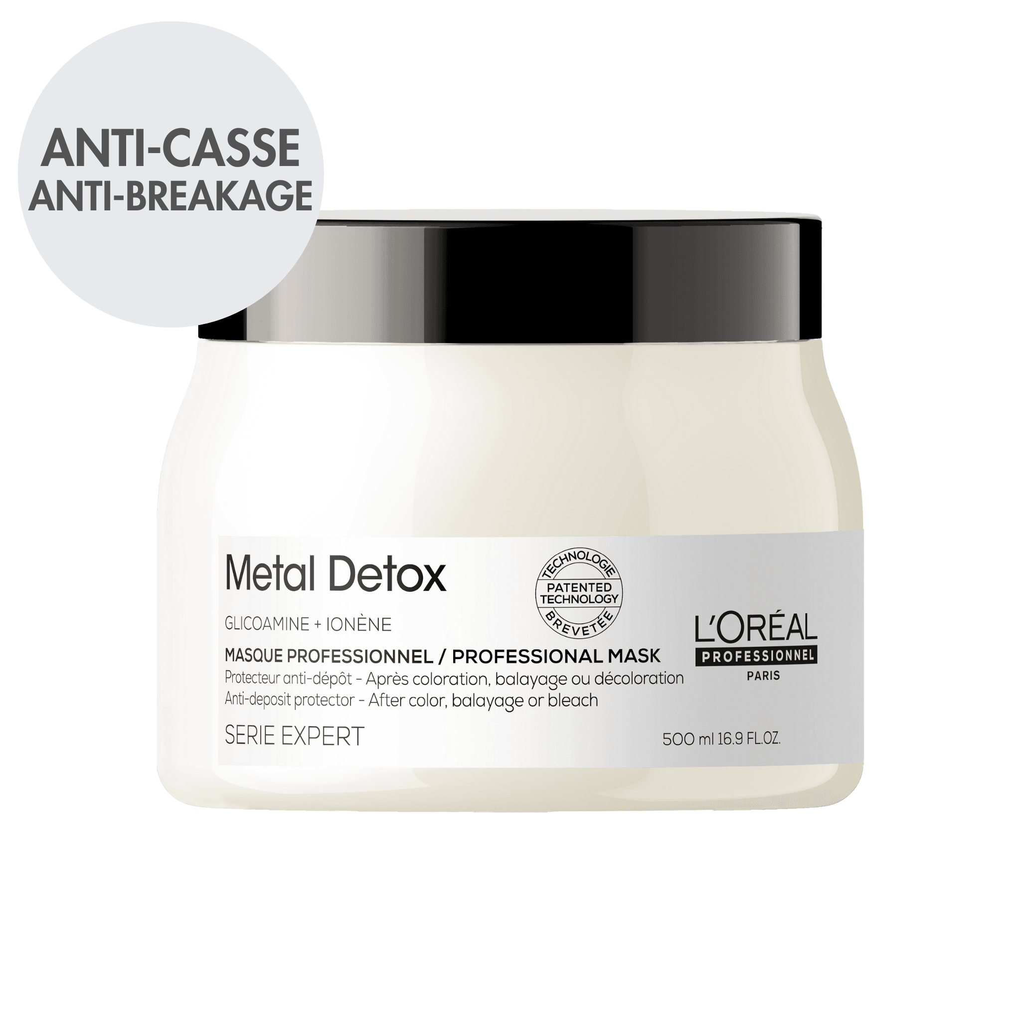 L'Oréal. Série Expert Metal Detox Anti-Deposit Protector Mask - 500 ml