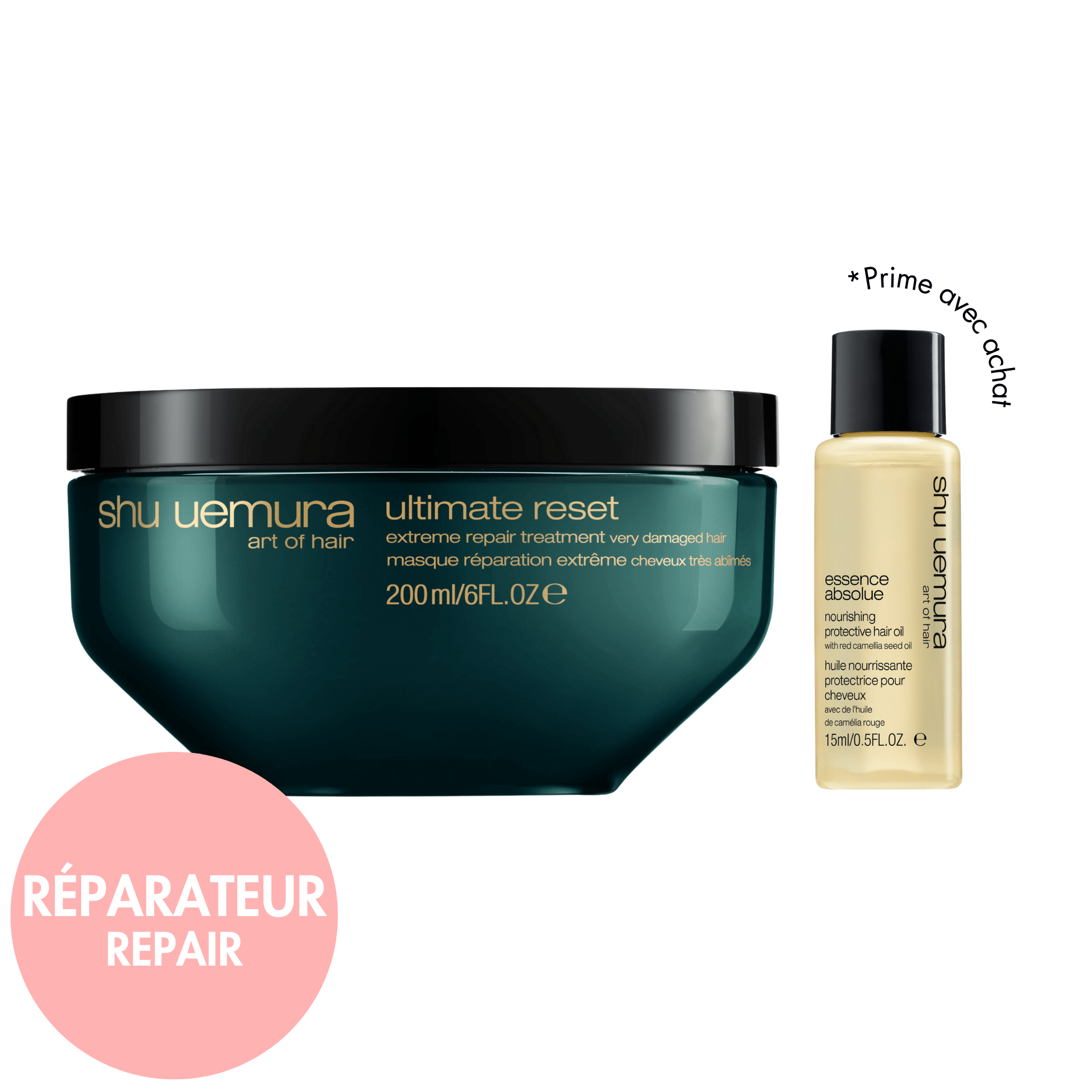 Shu Uemura. Masque Réparation Extrême Ultimate Reset - 200 ml