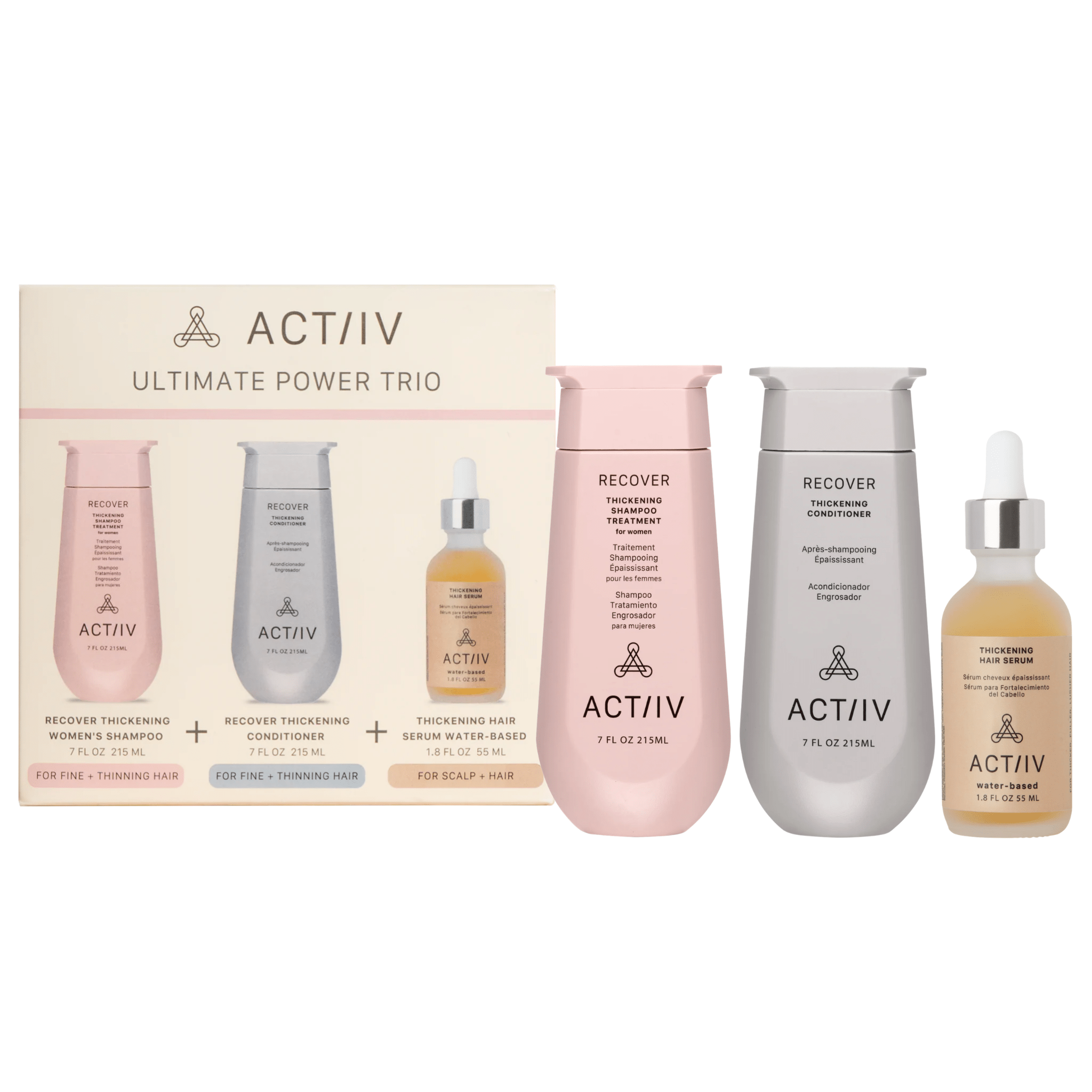 Actiiv. Coffret Trio Recover Pour Femme - Concept C. Shop