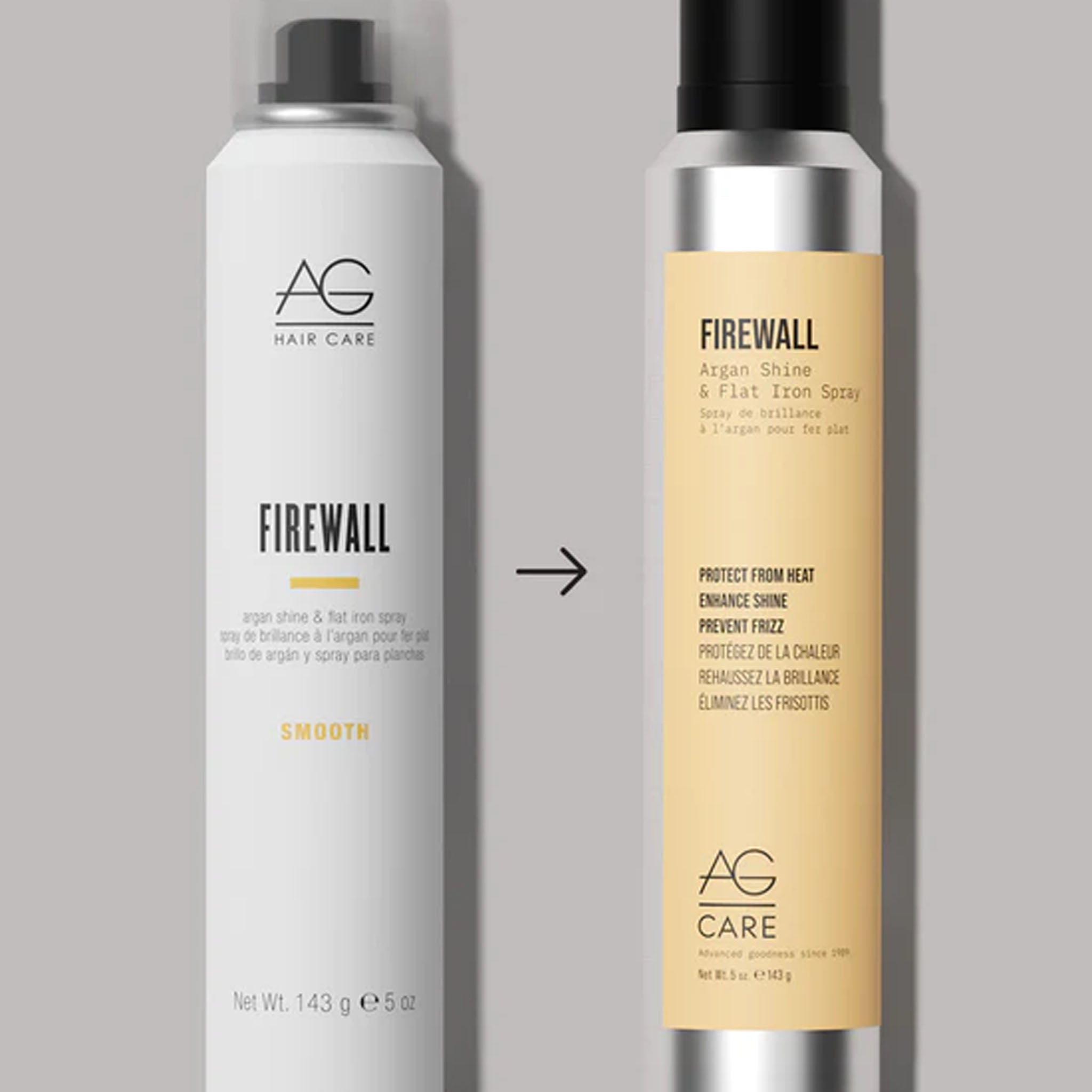 AG. Spray de Brillance à l'Argan Firewall - 143g - Concept C. Shop