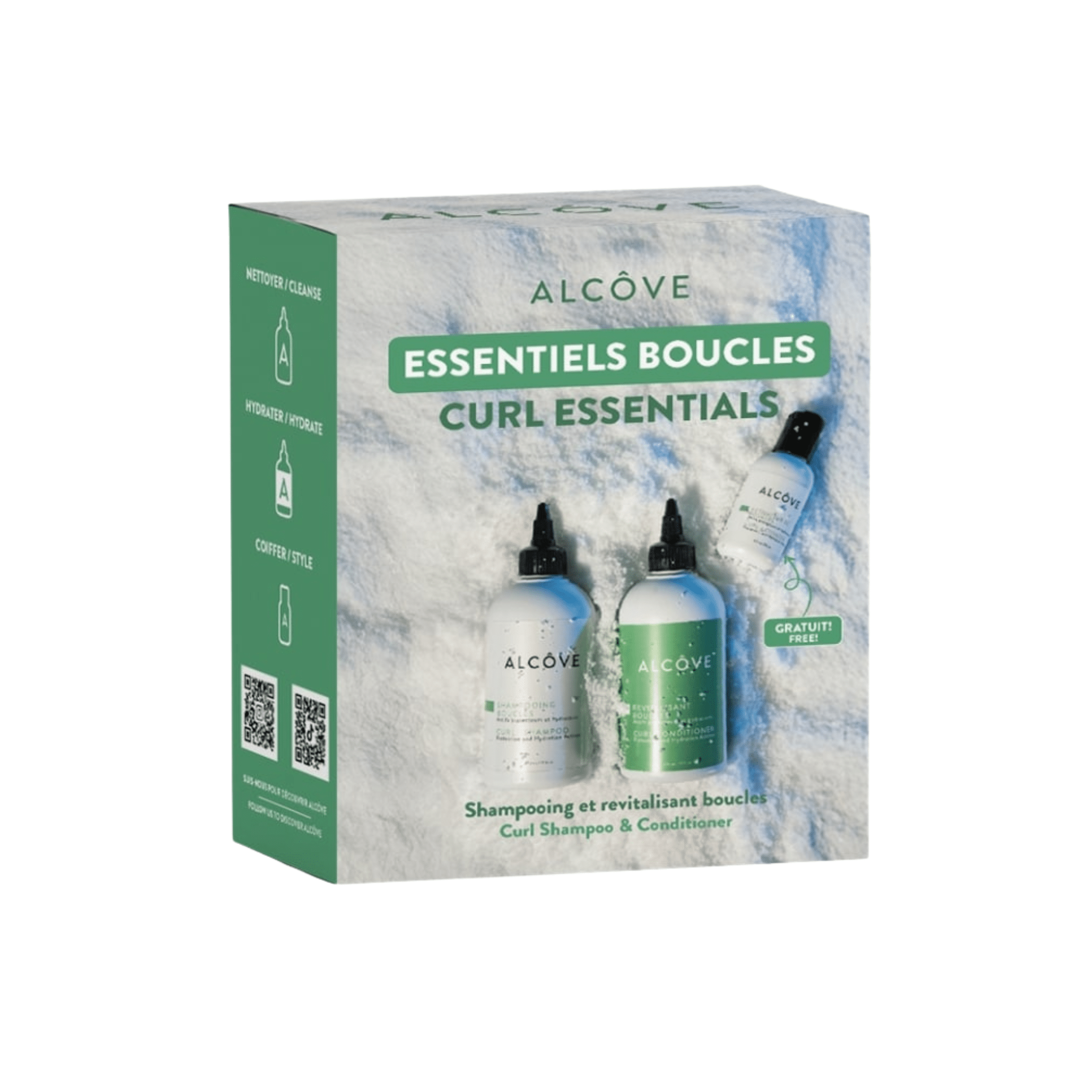 Alcove. Coffret Des Fêtes pour Boucles - Essentiels Boucles - Concept C. Shop