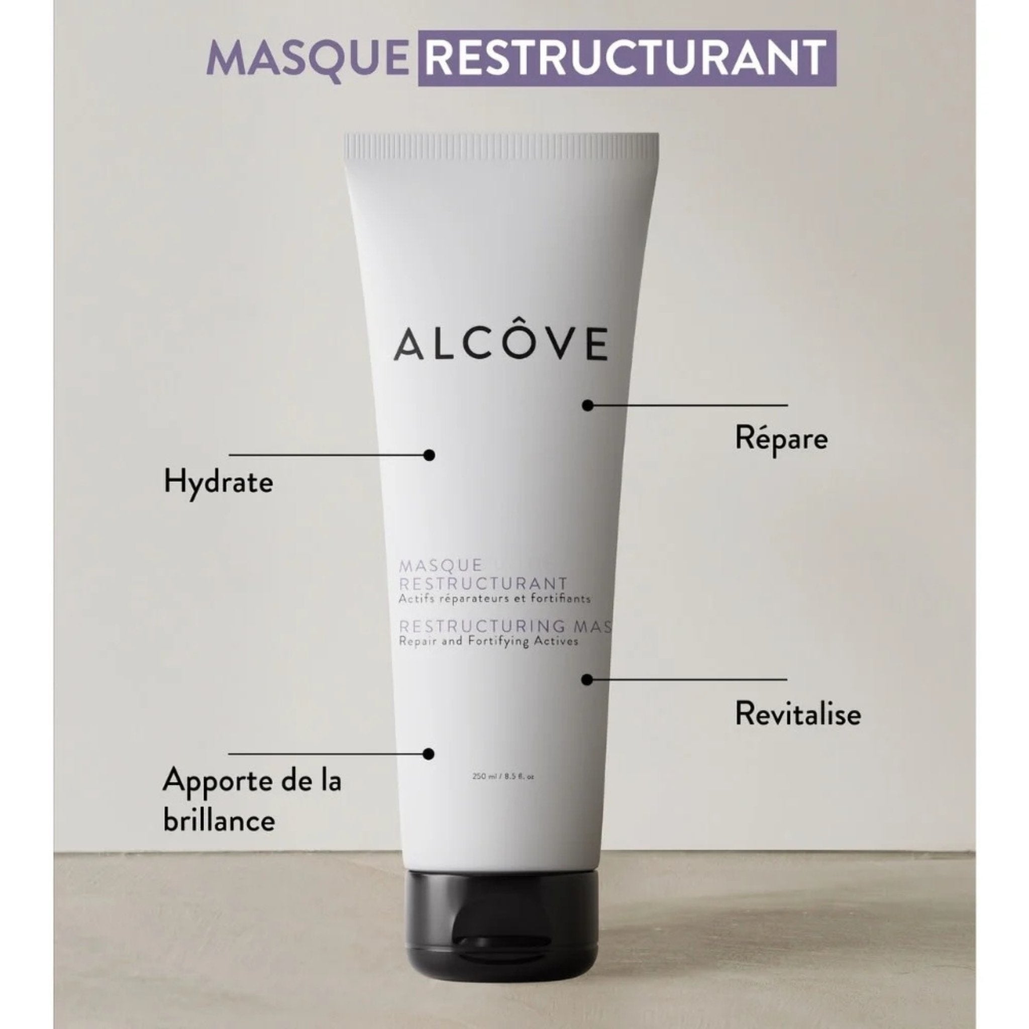 Alcôve. Masque Restructurant - 250 ml - Concept C. Shop