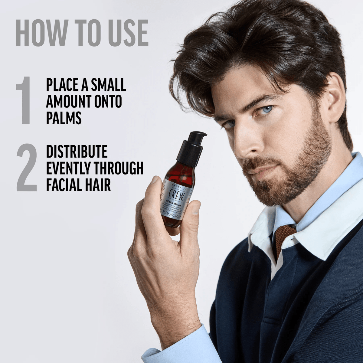American Crew. Sérum à Barbe - 50 ml - Concept C. Shop