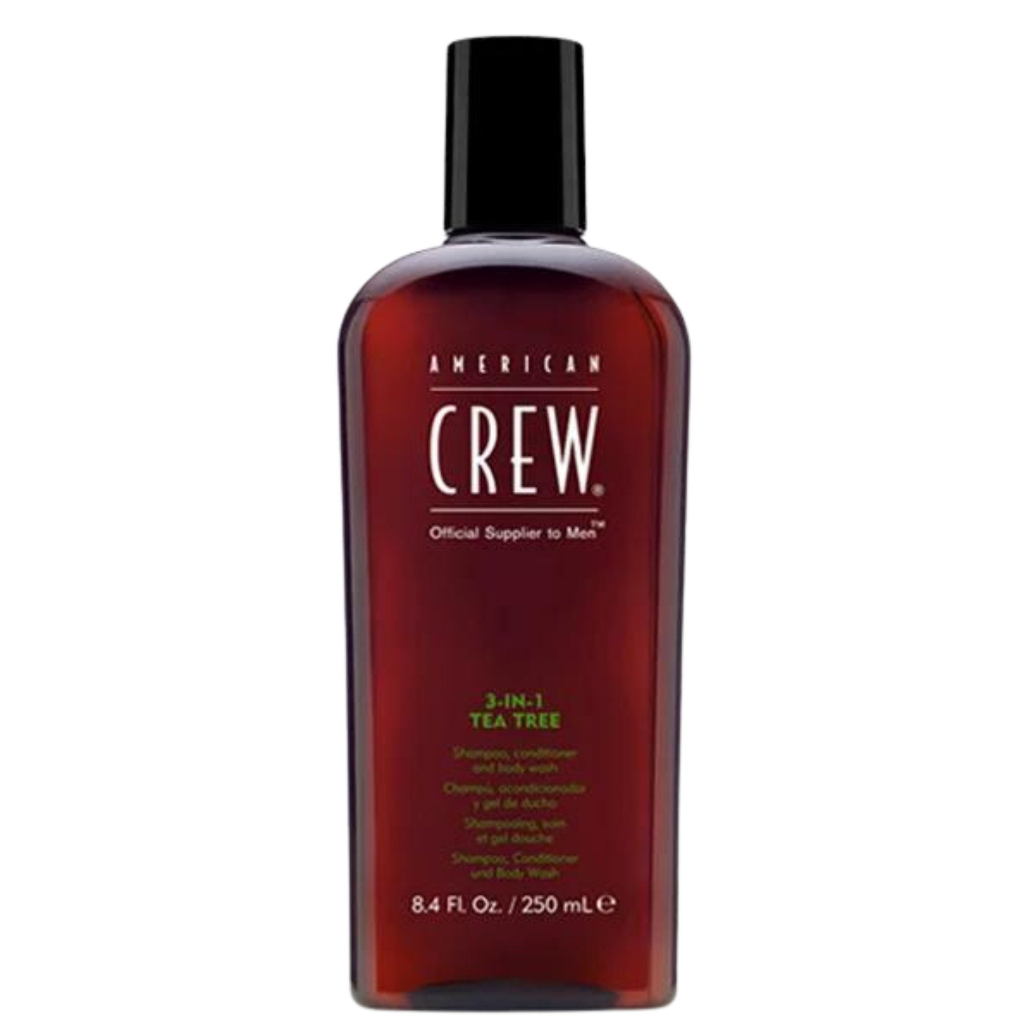 American Crew. Shampoing 3-en-1 Tea Tree - 250 ml - Concept C. Shop